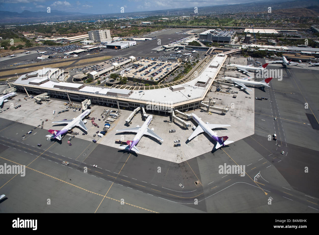 Honolulu International Airport Honolulu Oahu Hawaii Stock Photo Alamy