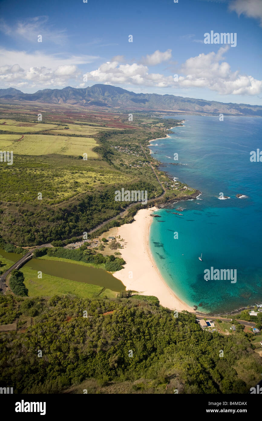 Waimea Bay North Shore Oahu Hawaii Stock Photo Alamy