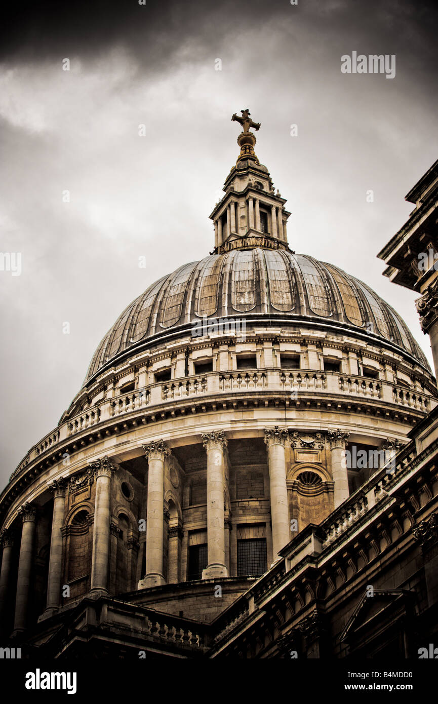 St Paul's Cathedral London UK Stock Photo