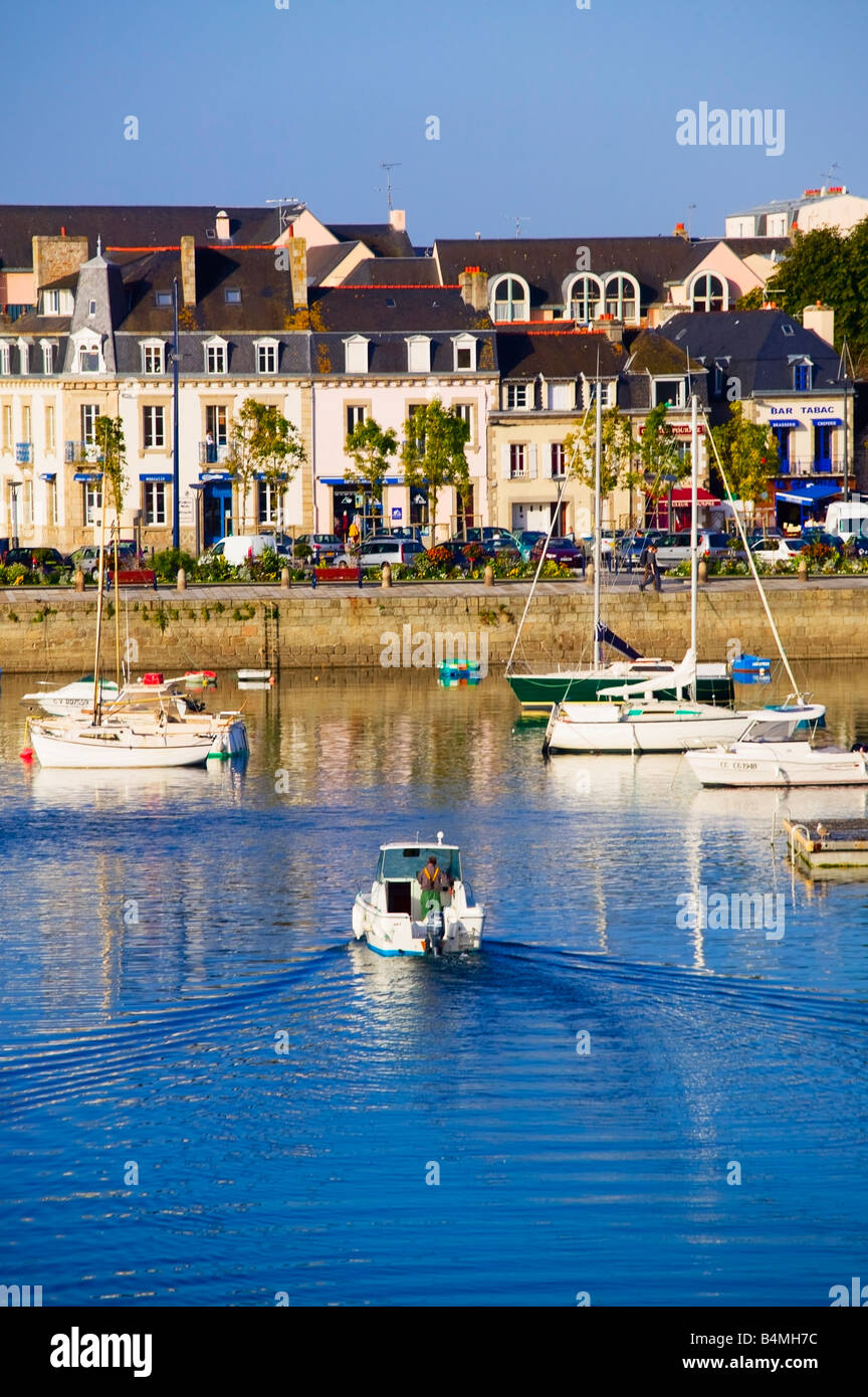 Concarneau Finistere Brittany France Stock Photo