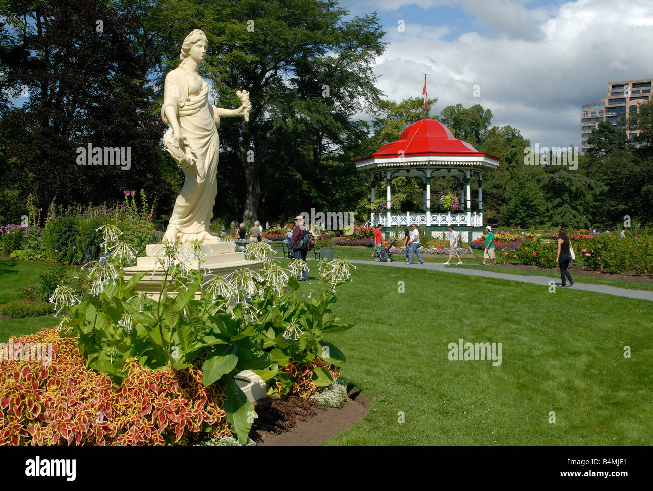 The Public Gardens, Halifax, Nova Scotia Stock Photo Alamy