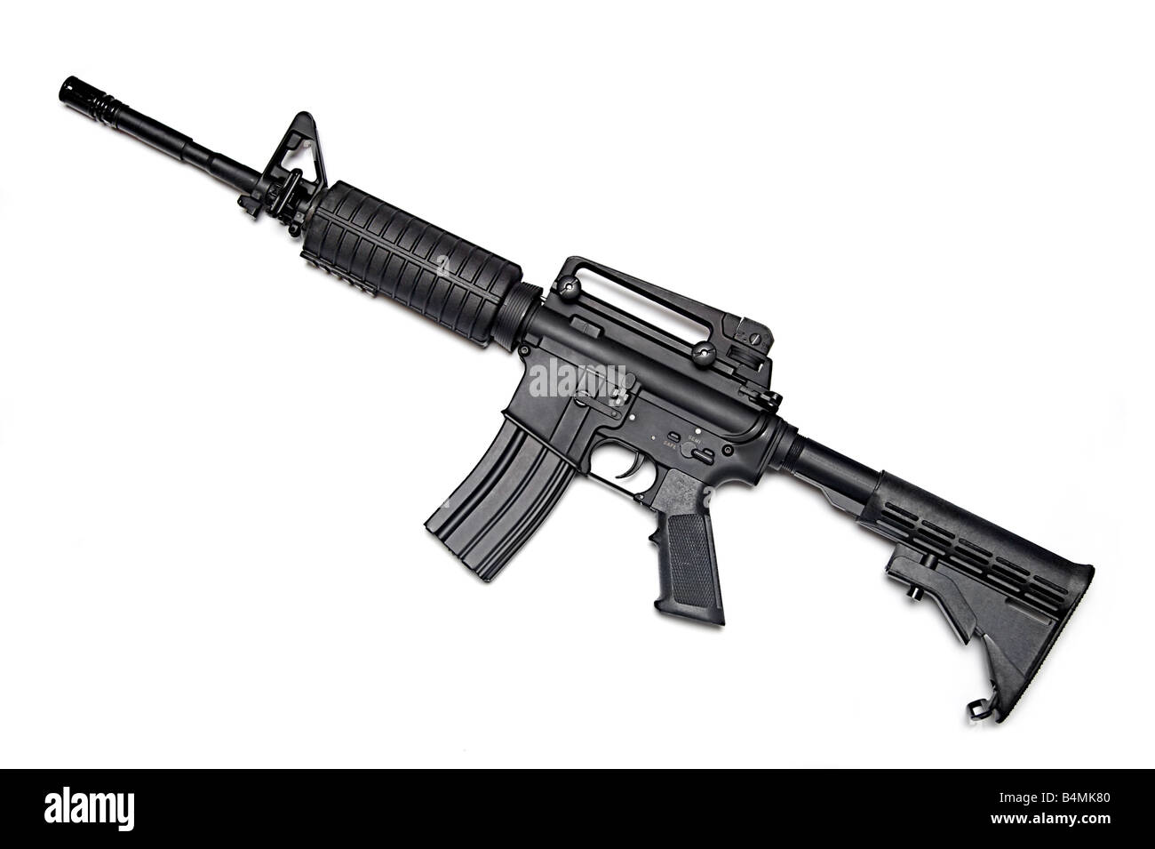 Weapon us army m4a1 rifle Cut Out Stock Images & Pictures - Alamy
