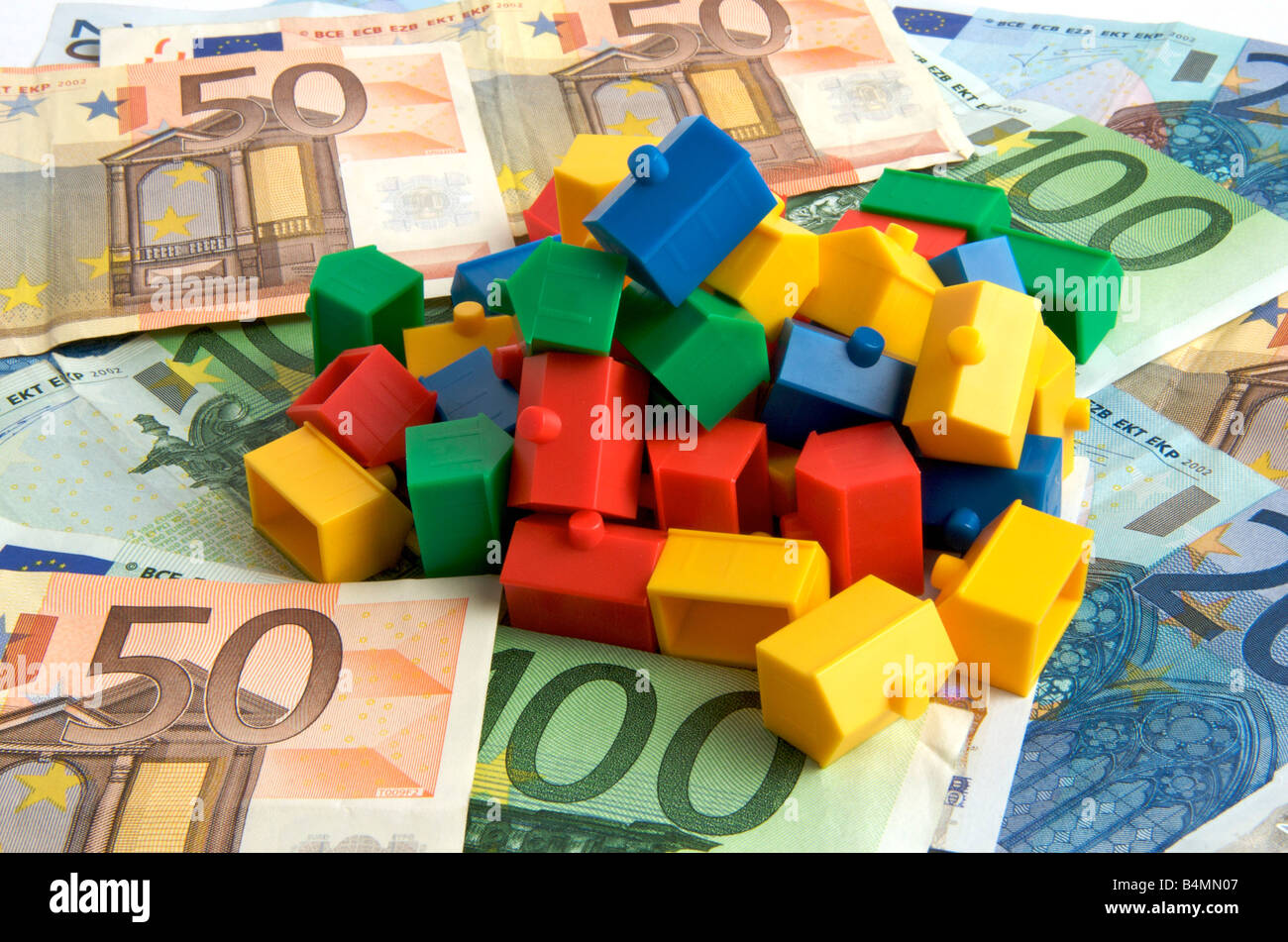 European housing market concept Stock Photo