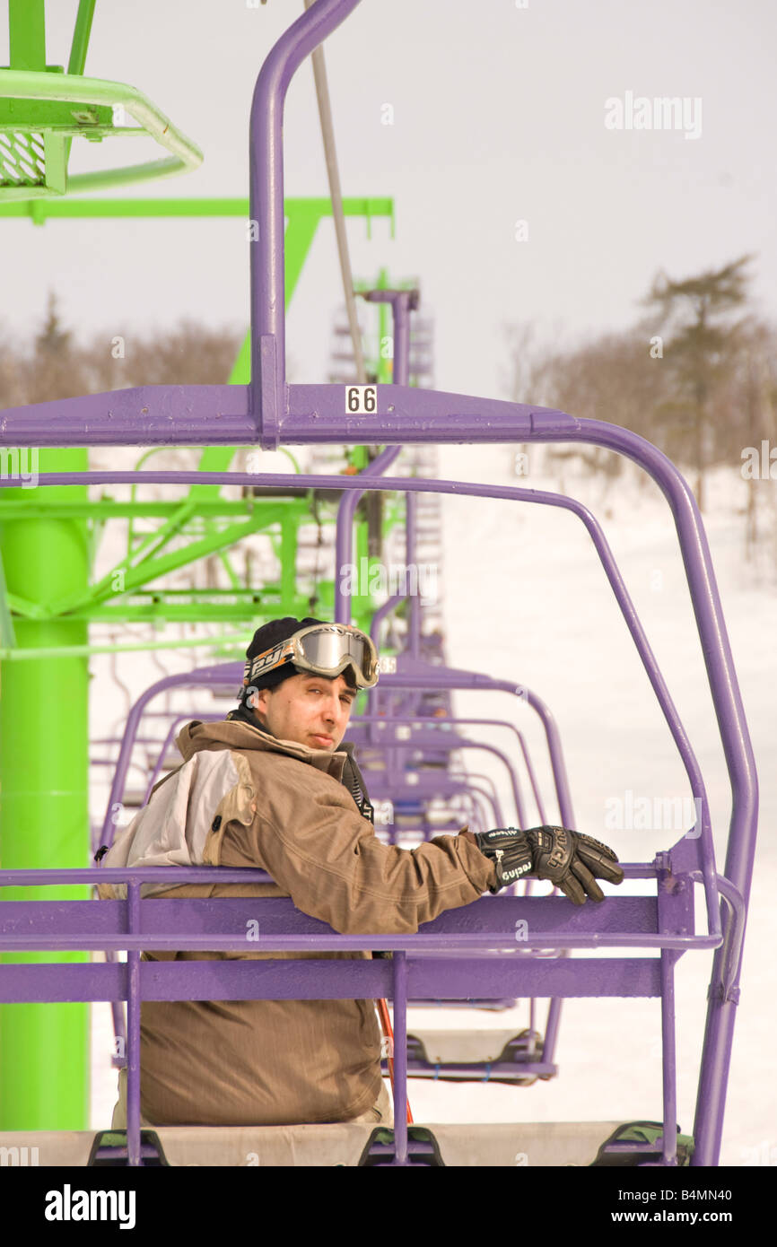 Lonnie Glieberman manager of Mount Bohemia ski resort in Michigans