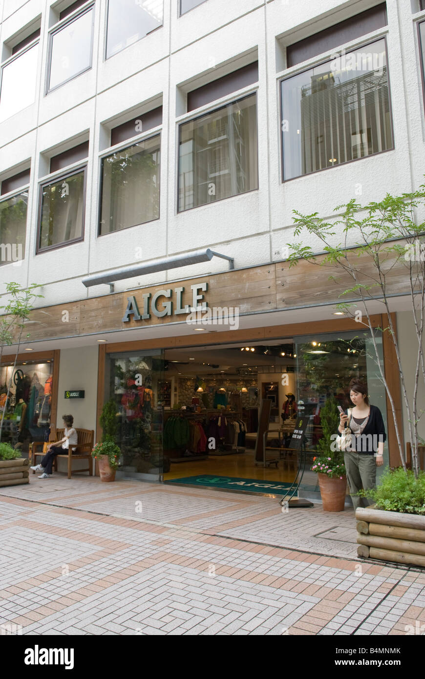 Aigle store in Tokyo, Japan Stock Photo - Alamy