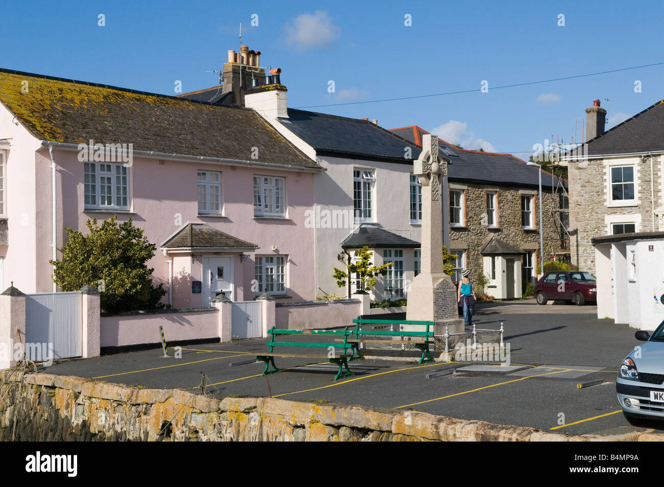Flushing Village, Cornwall Stock Photo Alamy