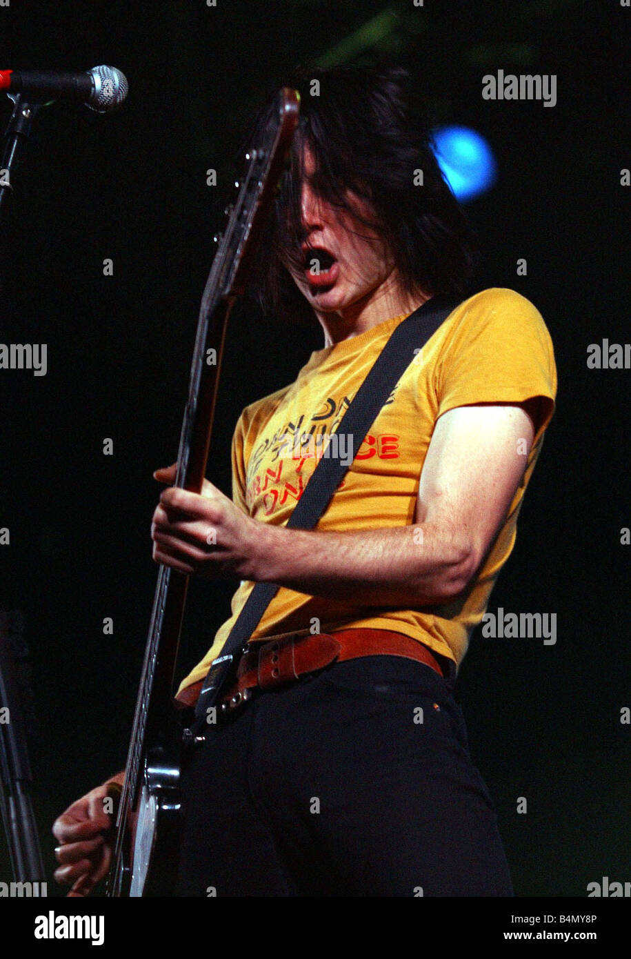Dolf De Datsun performing onstage at T In The Park July 2003 Stock Photo
