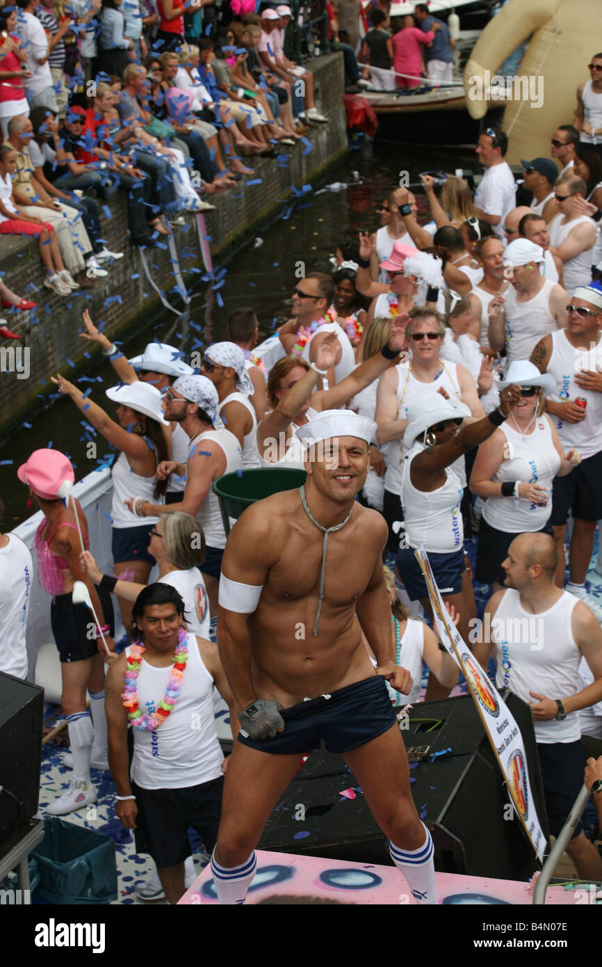 gay canal pride 20087 in Amsterdam Stock Photo Alamy