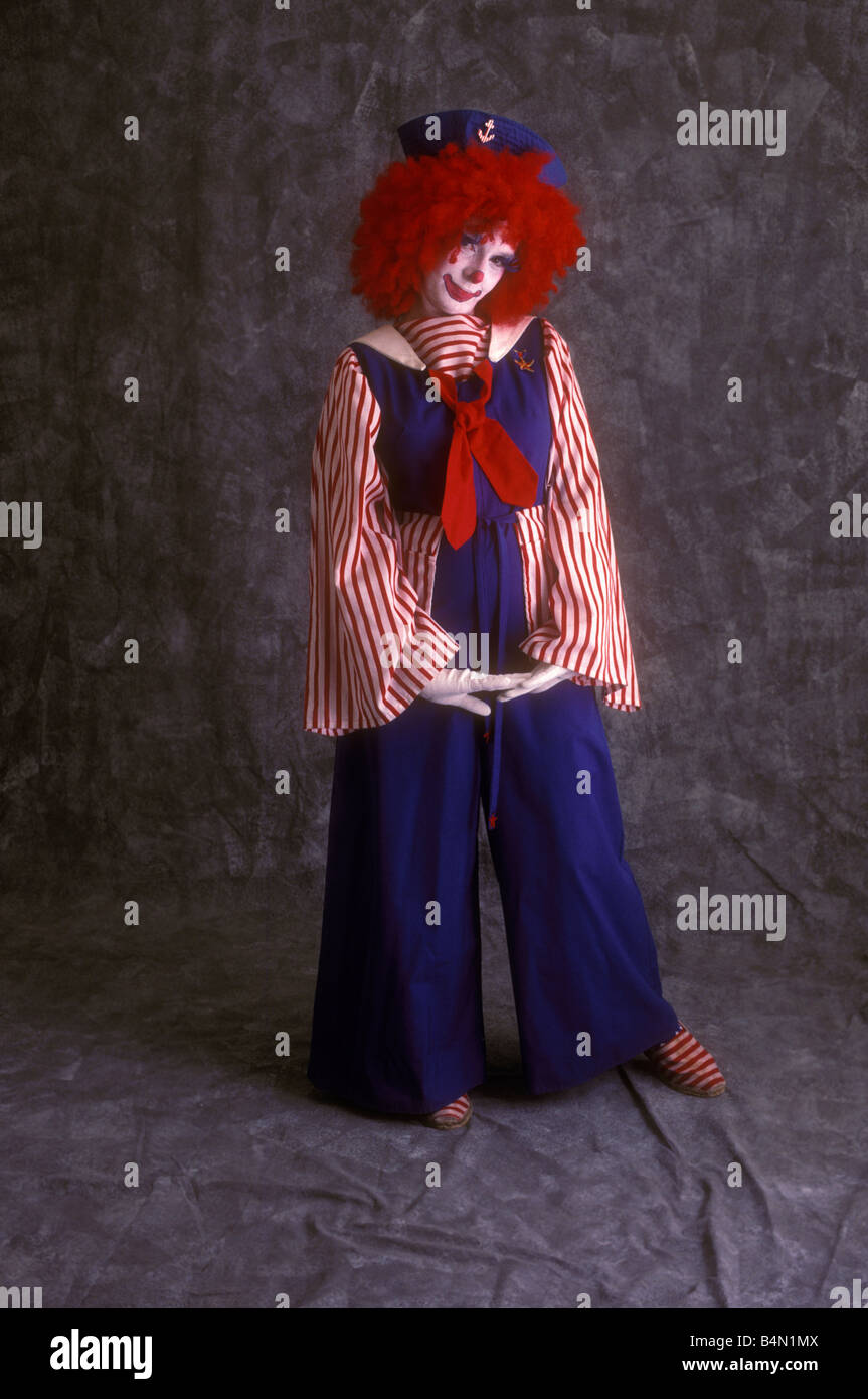 sailor clown Stock Photo