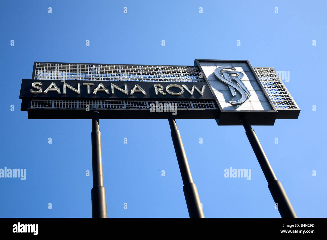 Santana row sign hi-res stock photography and images - Alamy