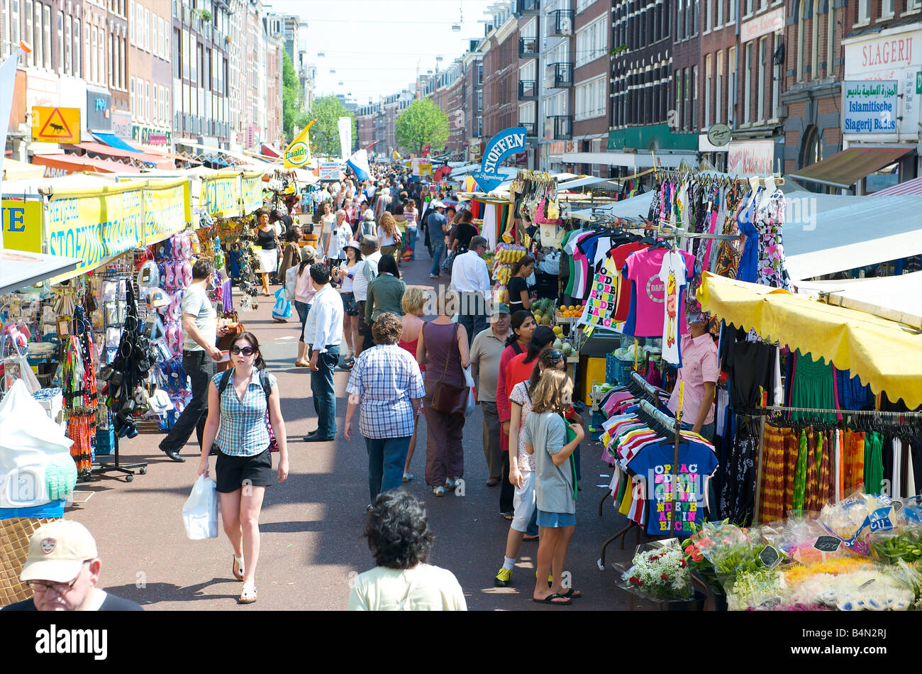 Holland Amsterdam Albert Cuyp Market Stock Photo - Alamy