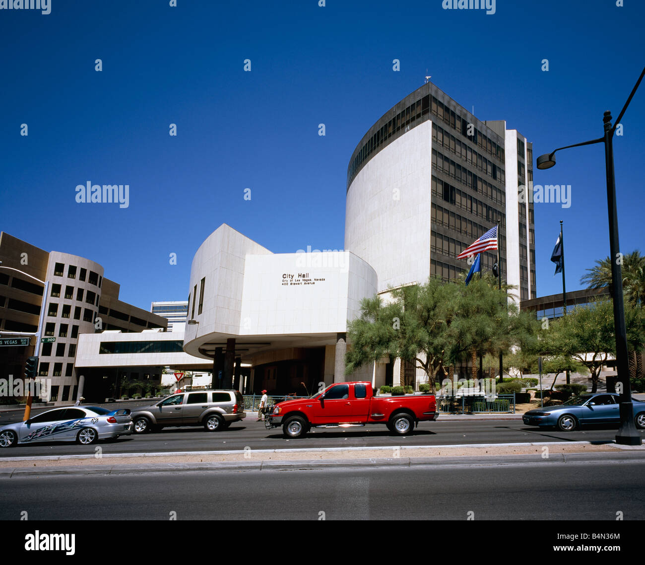 The Las Vegas City Hall along Las Vegas Boulevard North Stock Photo Alamy