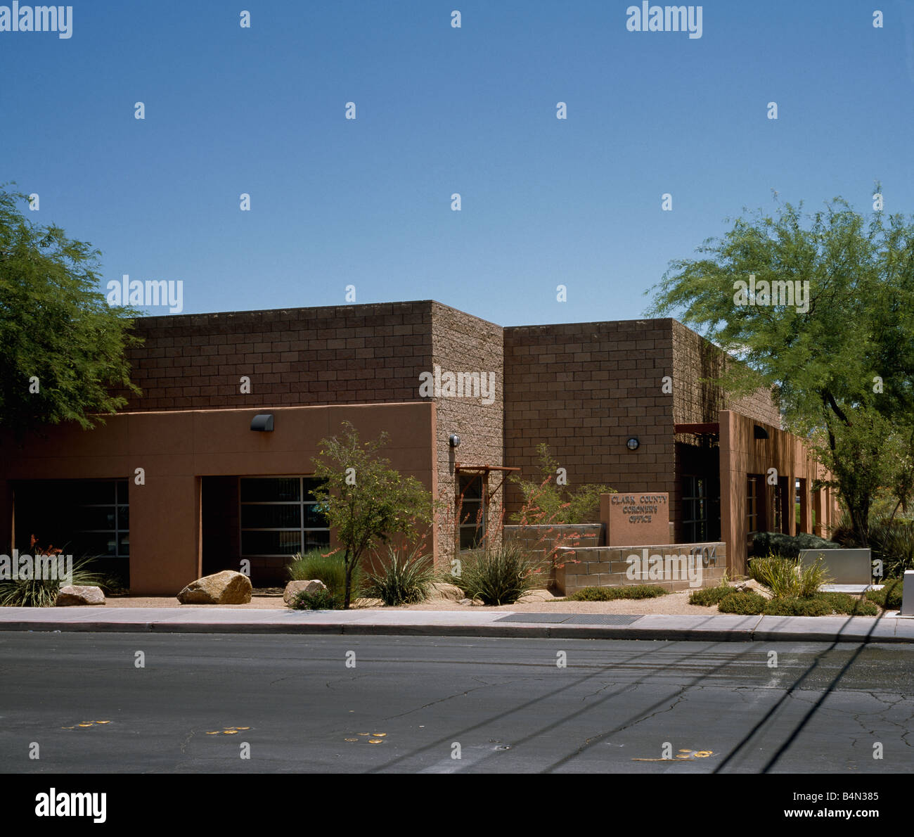 The Coroners Office City at Shadow Lane Stock Photo Alamy