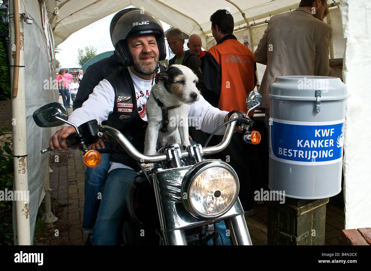 Netherlands Amsterdam Angels Place Hells Angels clubhouse open house ...