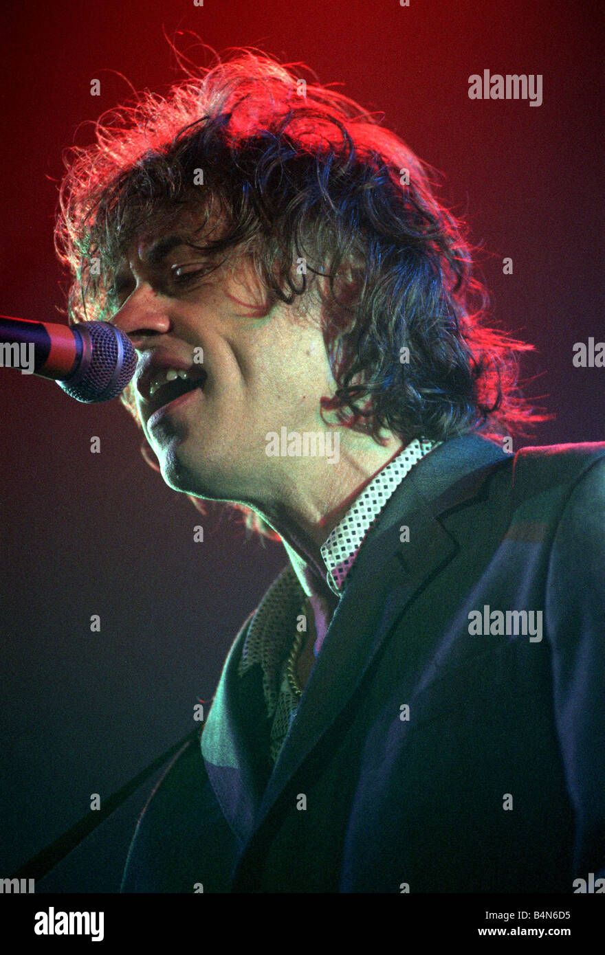 Bob Geldof playing at Ross On Wye Festival August 1999 Sir Bob Geldof