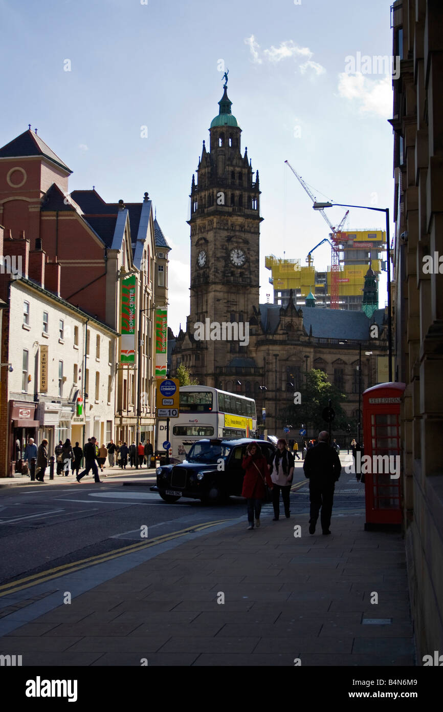 sheffield town hall Stock Photo Alamy