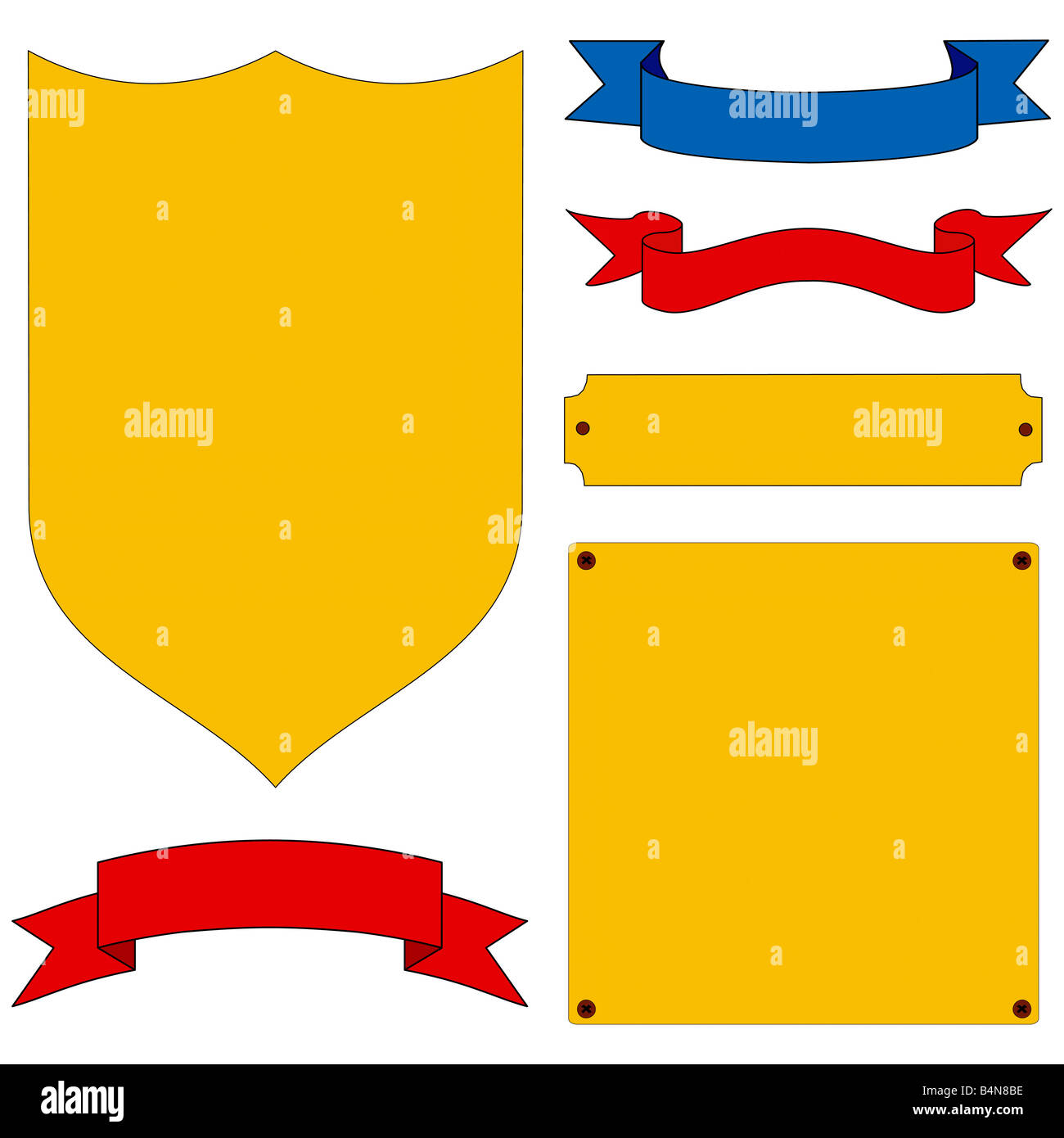 Label shape hi-res stock photography and images - Alamy