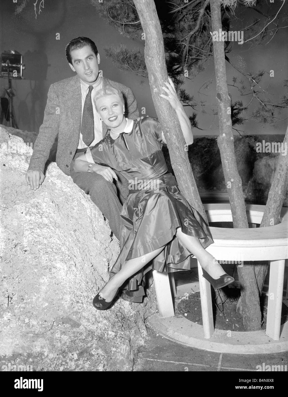 Ginger rogers Black and White Stock Photos & Images Alamy