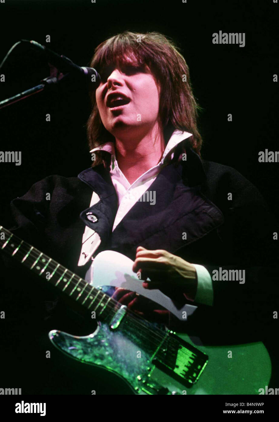 The Pretenders Pop Band Chrissie Hynde Stock Photo