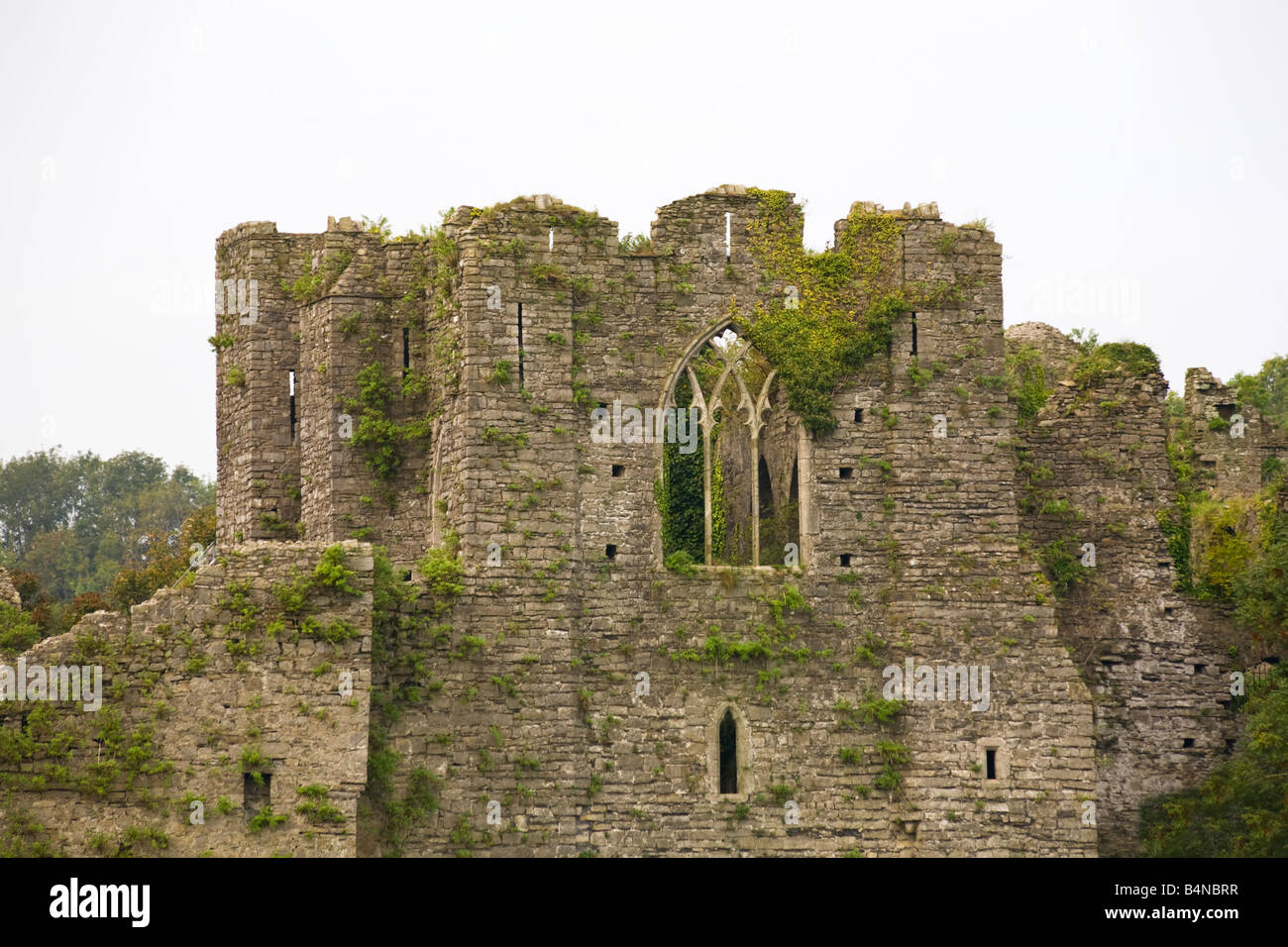 Oystermouth Castle Mumbles Wales Stock Photo Alamy