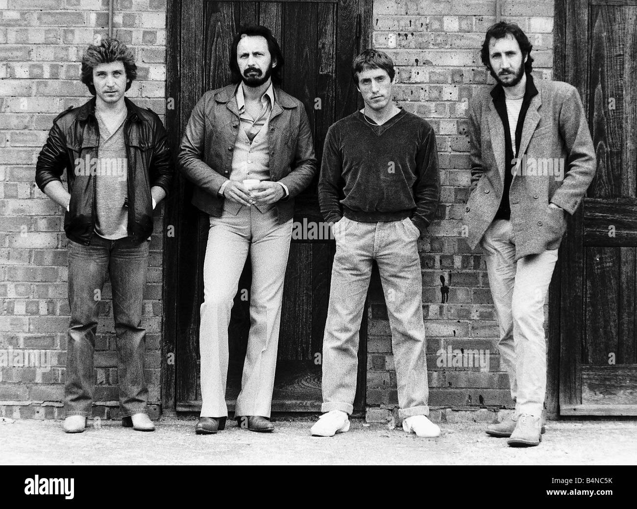 The Who pop group 1979 Stock Photo - Alamy