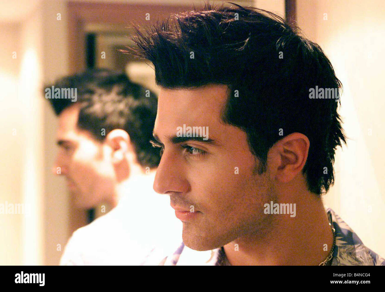 Darius Danesh August 2002 Portrait A Contestant On The Talent Show Pop Idol Stock Photo Alamy