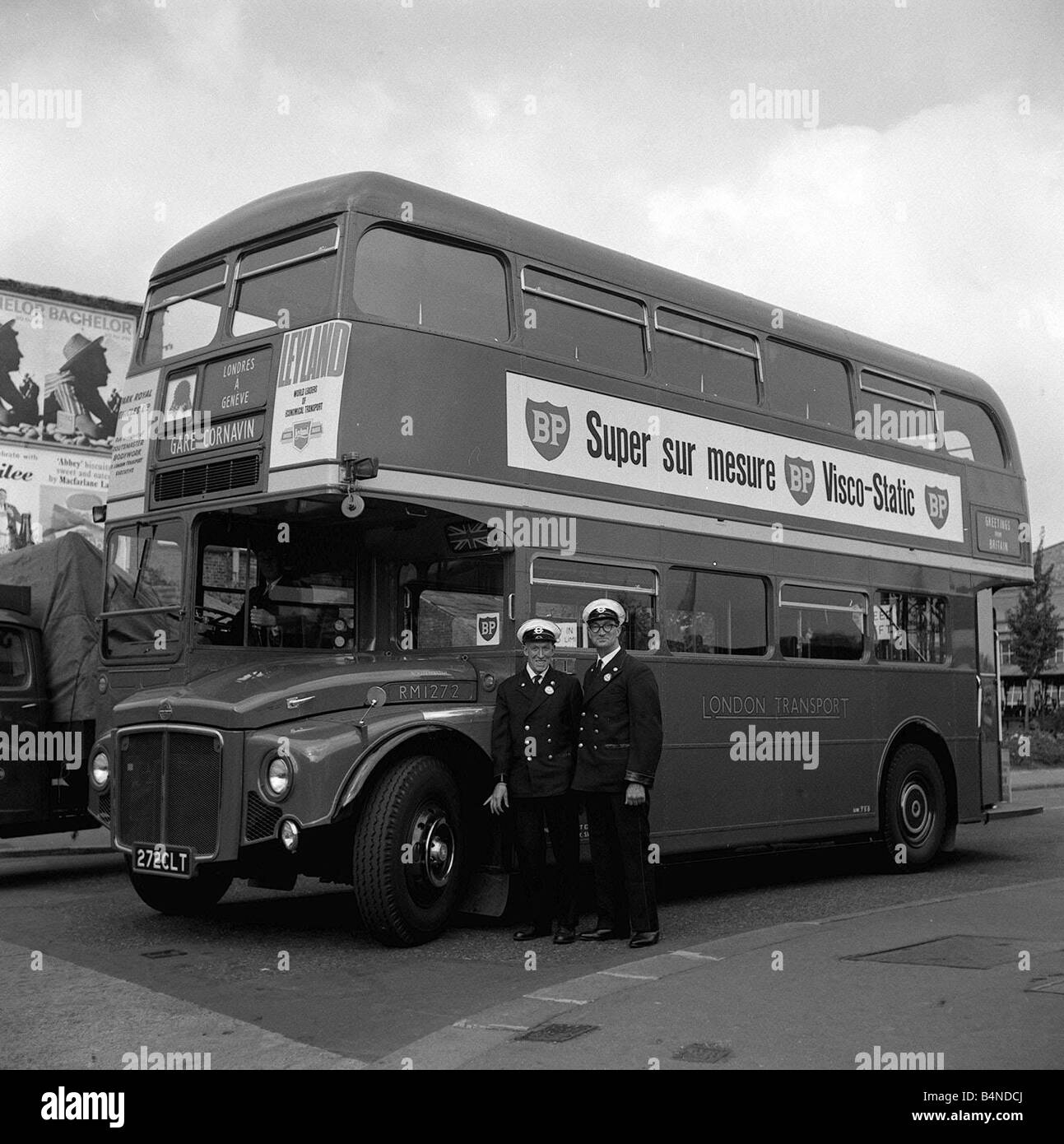 T460 【デッドストック 当時物 DOUBLE DECKER BUS 二階建てバス