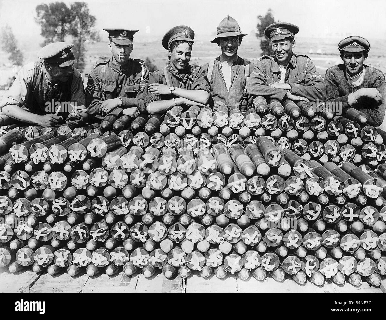 World war 1 ammunition Black and White Stock Photos & Images - Alamy