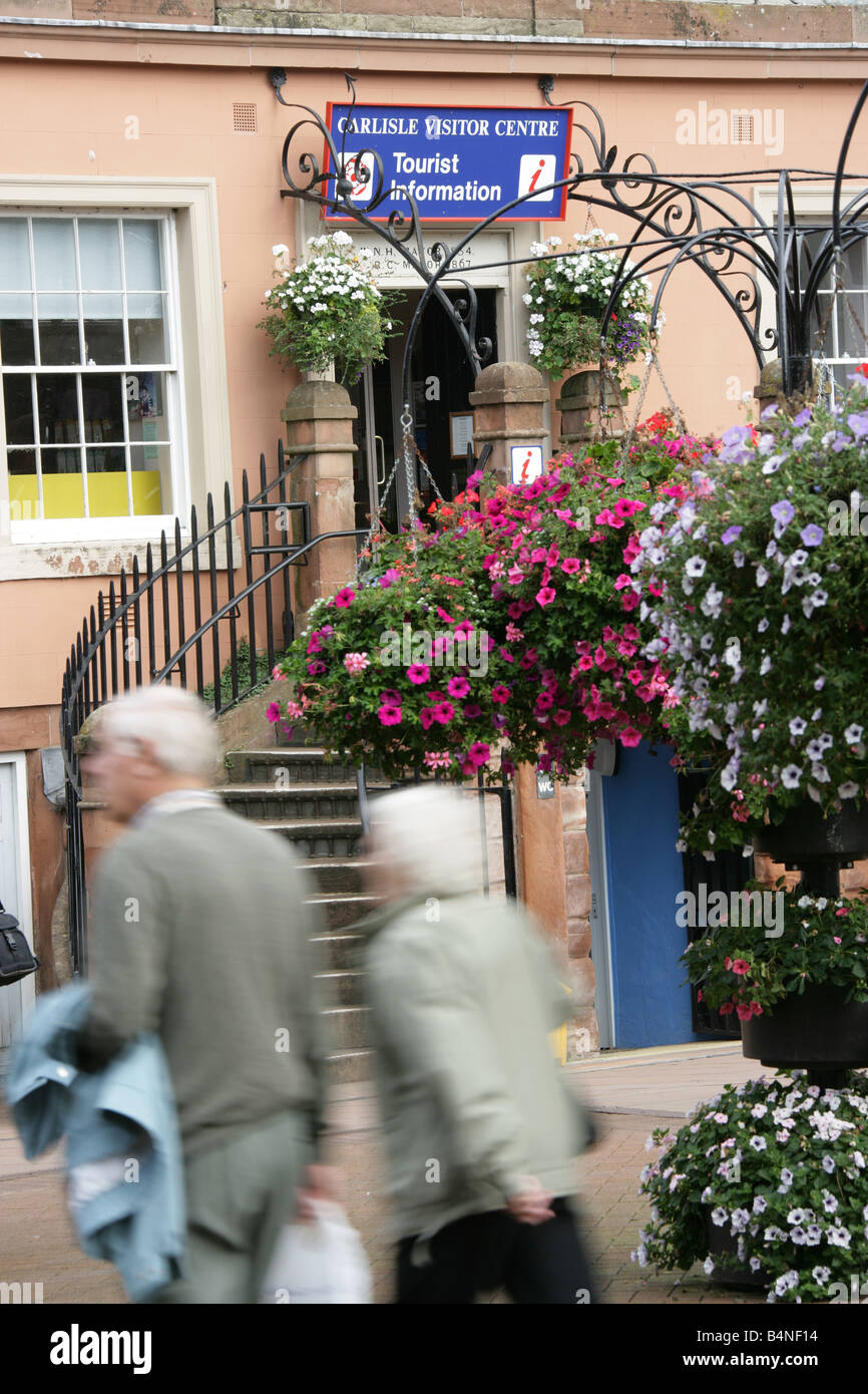 City of Carlisle, England. Carlisle Old Town Hall now houses the