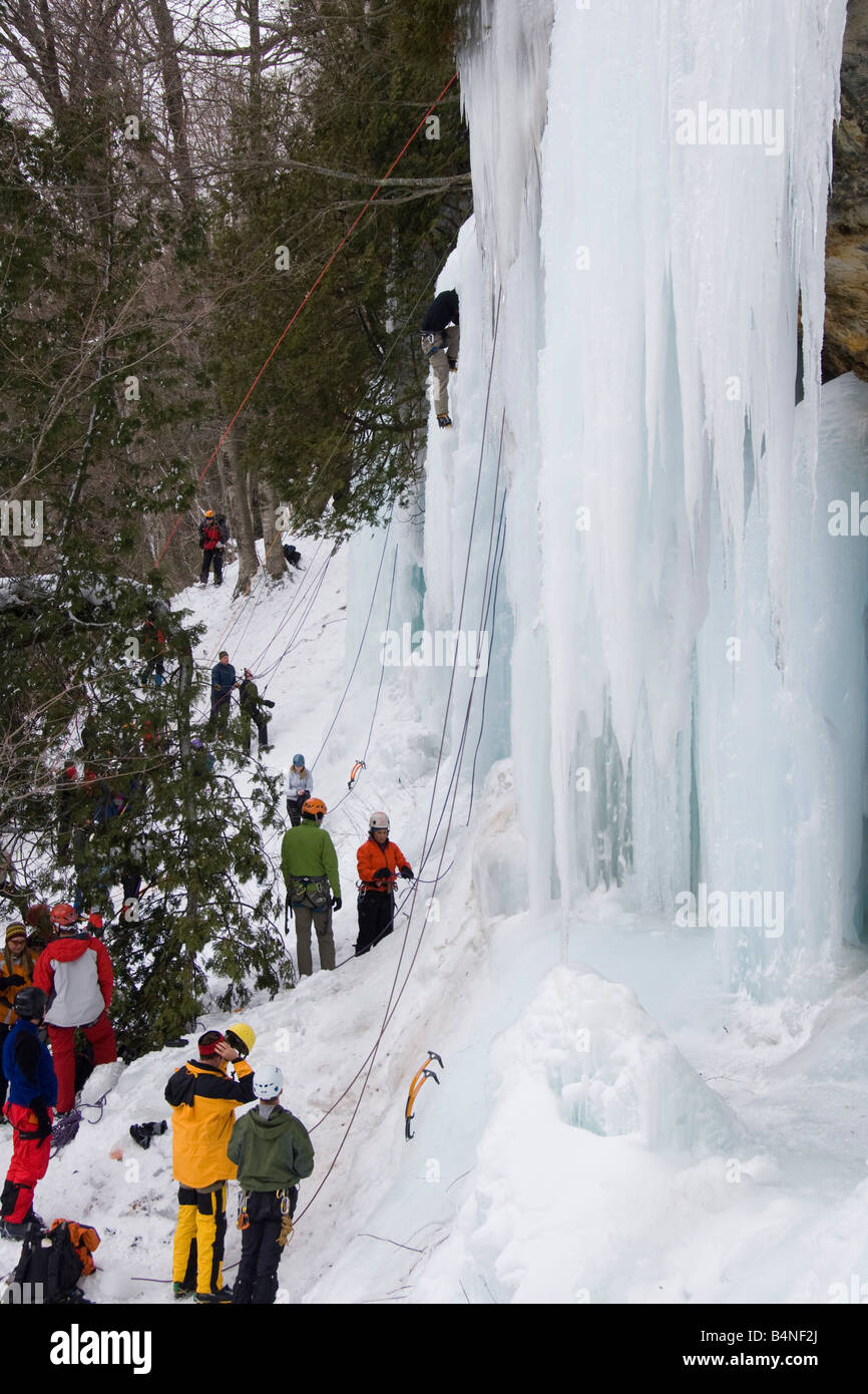 Michigan ice fest munising hires stock photography and images Alamy