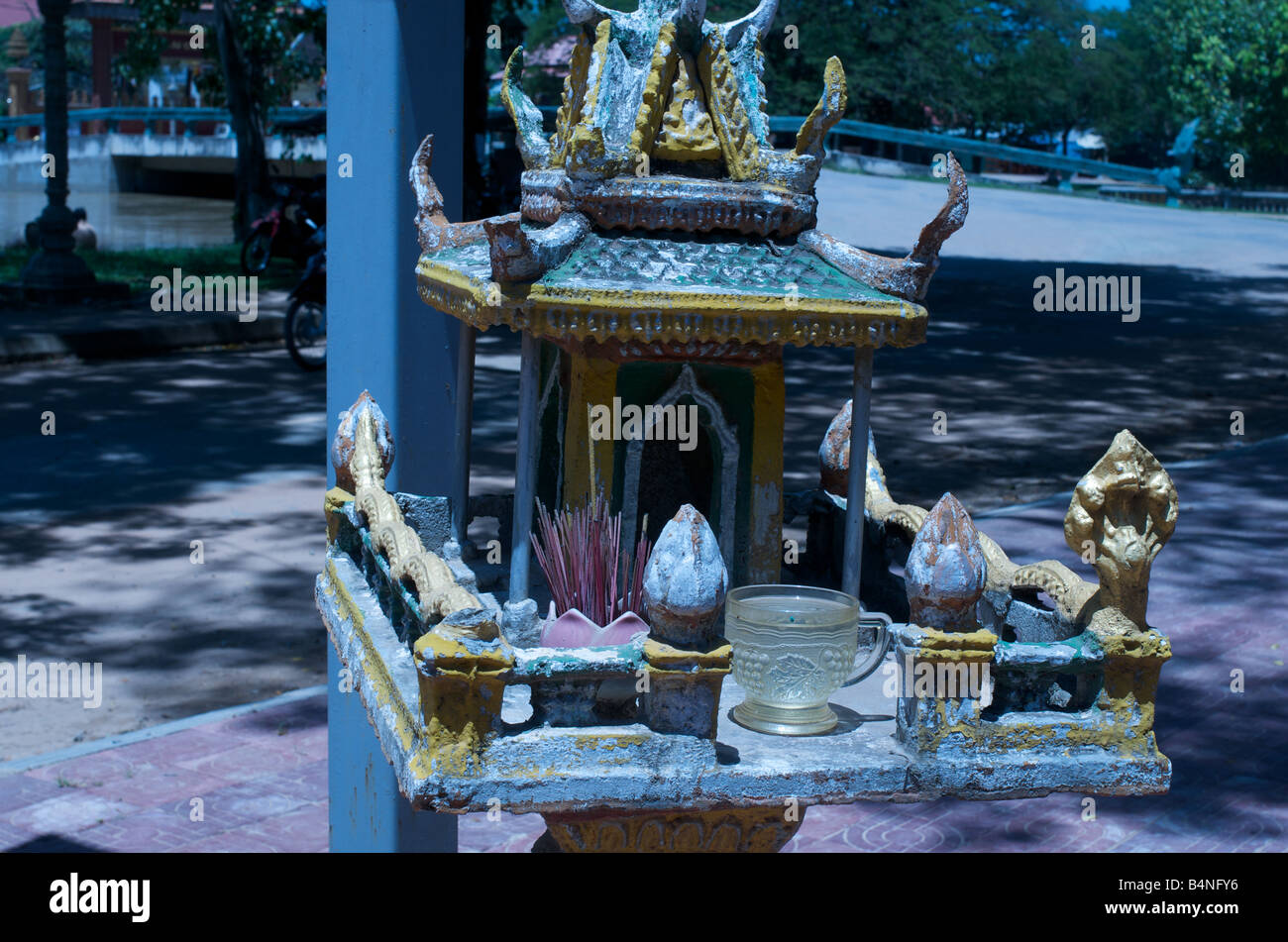 Spirit house, Siem Reap, Cambodia Stock Photo Alamy