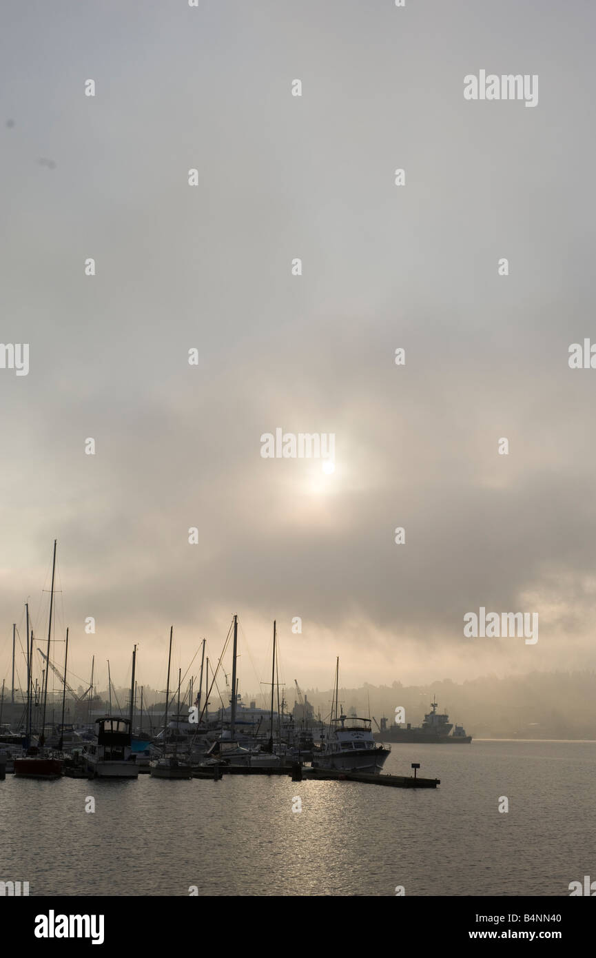 Lake union seattle boats hi-res stock photography and images - Alamy