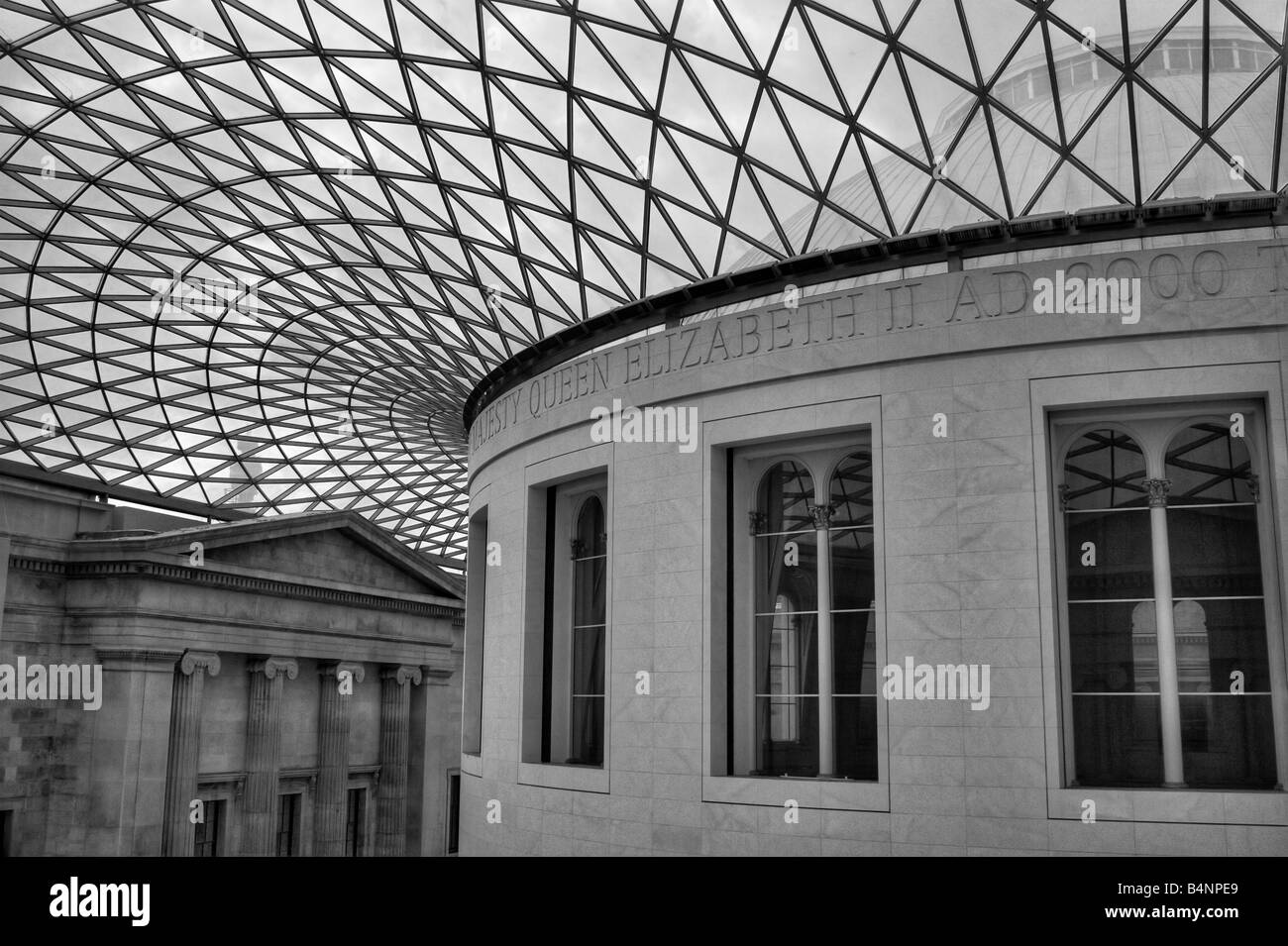 The Grand Court in the British Museum, London, England Stock Photo - Alamy