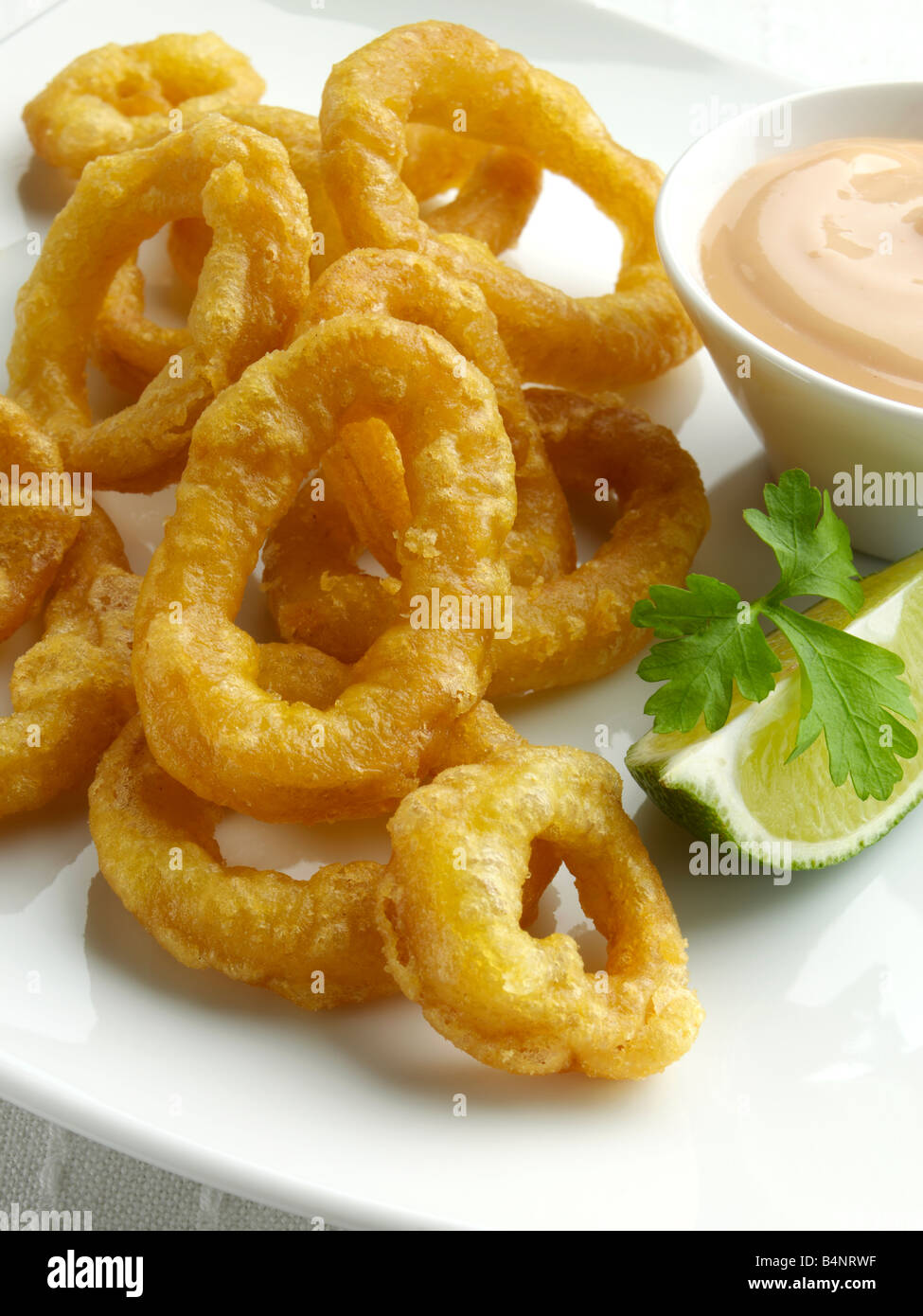 Deep Fried Octopus Rings Stock Photos & Deep Fried Octopus Rings Stock