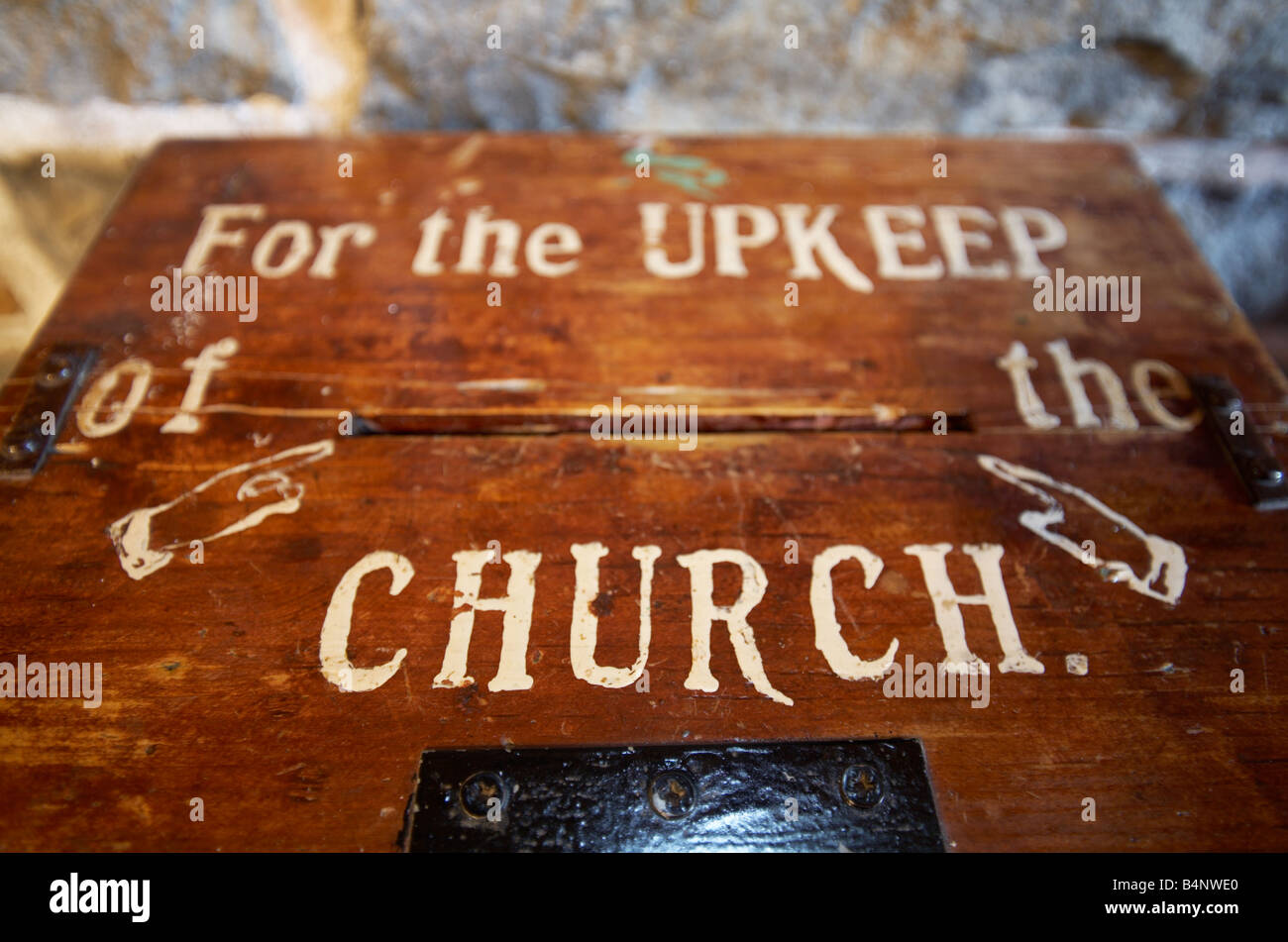 Collection Box Church High Resolution Stock Photography and Images Alamy