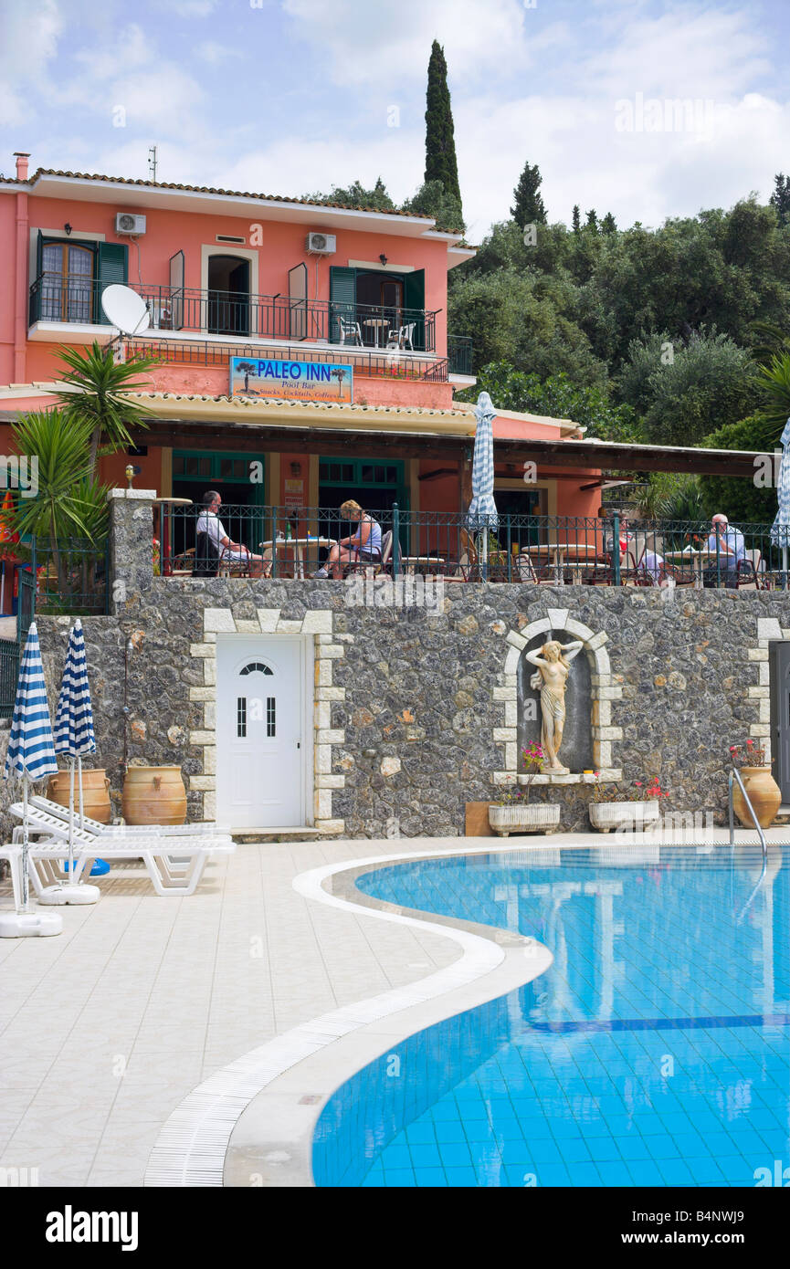 Paleo Inn Pool And Bar Paleokastritsa Stock Photo Alamy paleo-inn-pool-and-bar-paleokastritsa-stock-photo-alamy