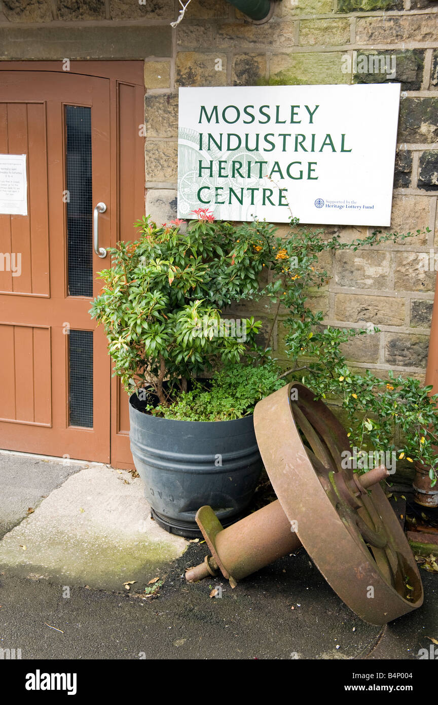 Mossley Industrial Heritage Centre in West Yorkshire, Great Britain Stock Photo