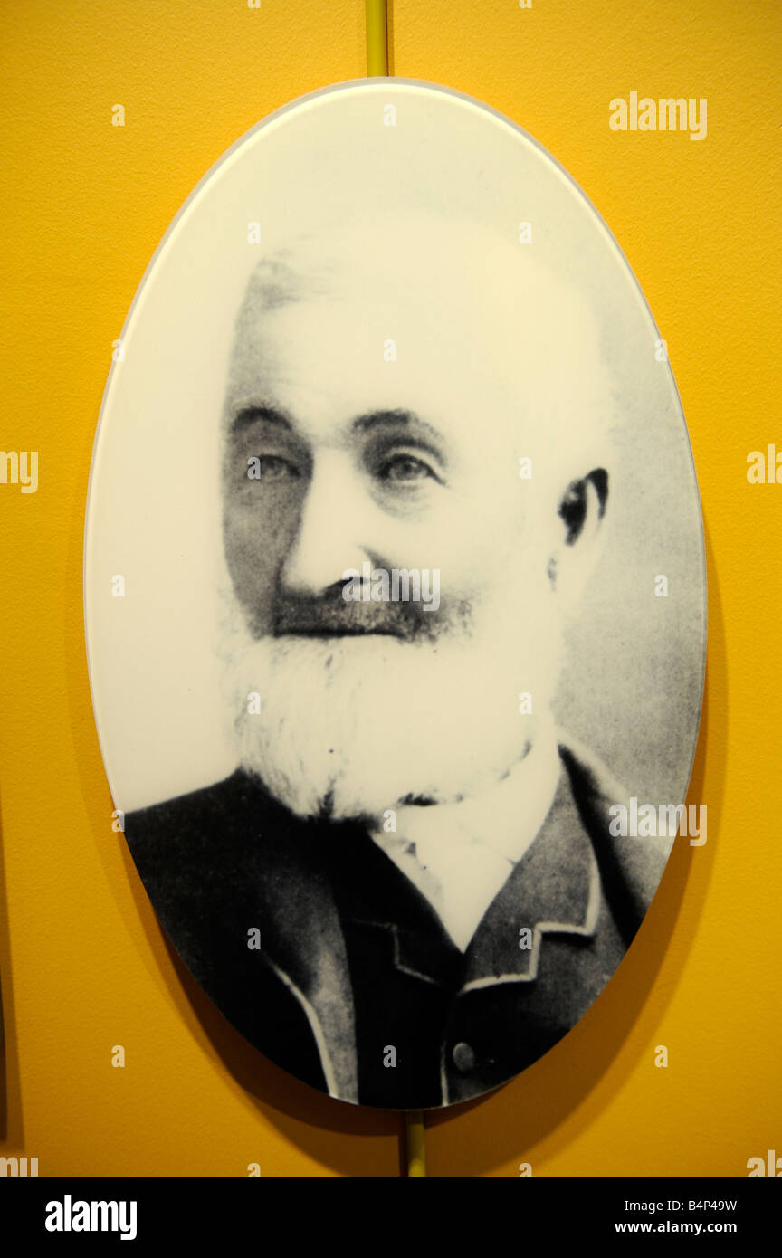 Samuel Ogden Edison Jr Father of Thomas A Edison Stock Photo