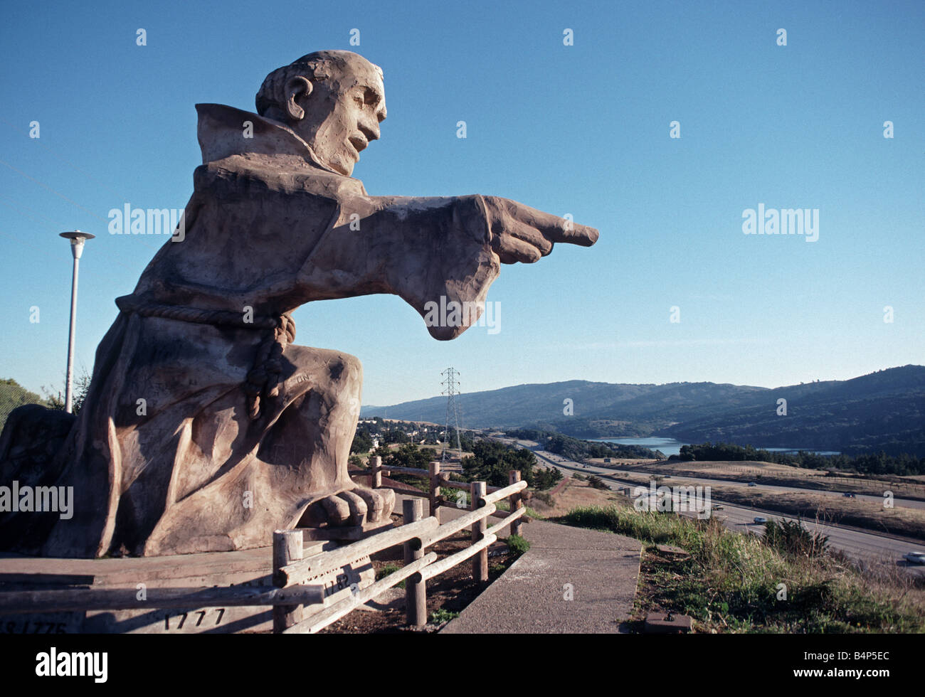 Father junipero serra statue california hires stock photography and