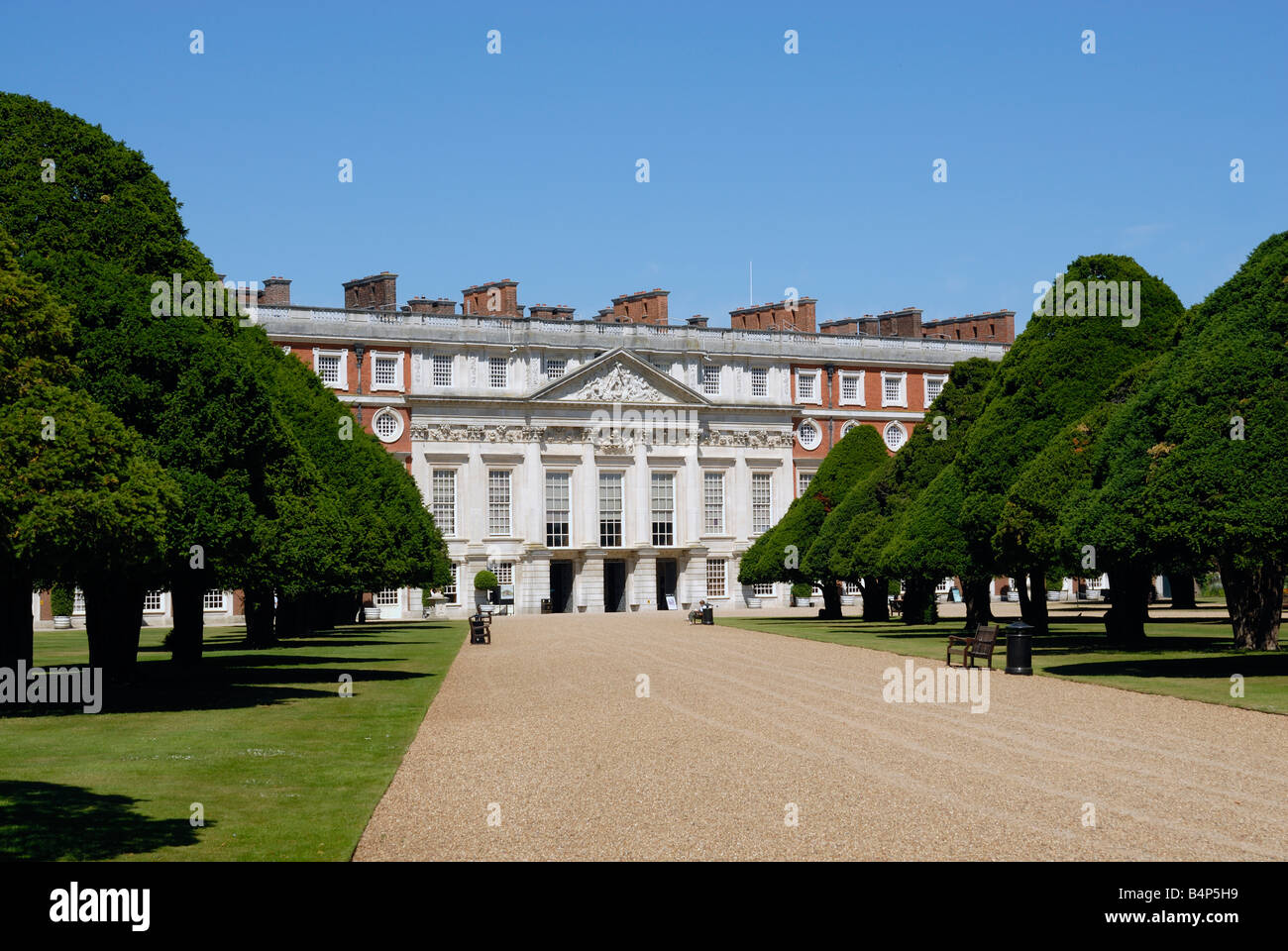 Hampton Court Palace Stock Photo
