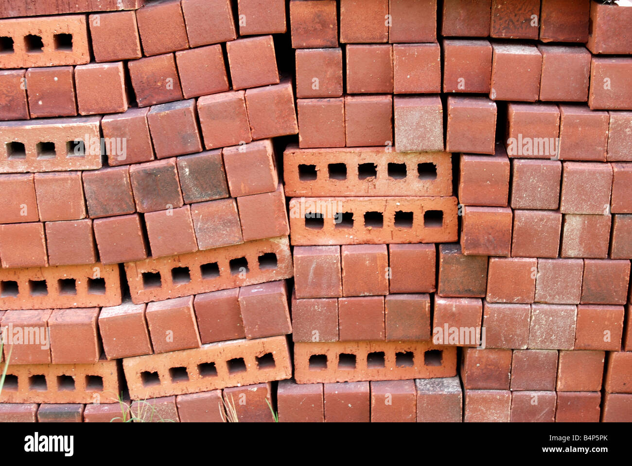 A pile of bricks Stock Photo