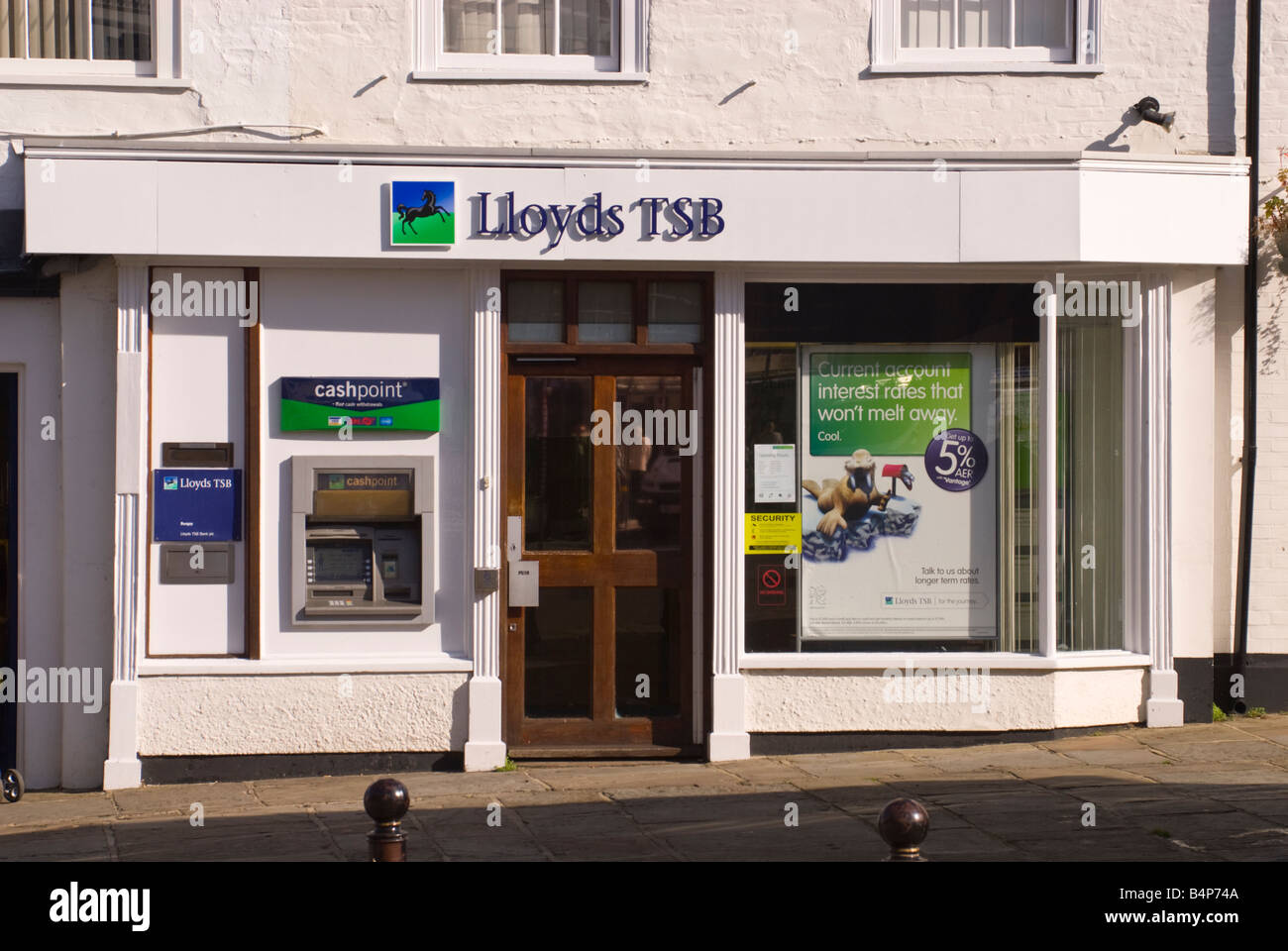 The Lloyds TSB bank in Bungay Suffolk Uk Stock Photo
