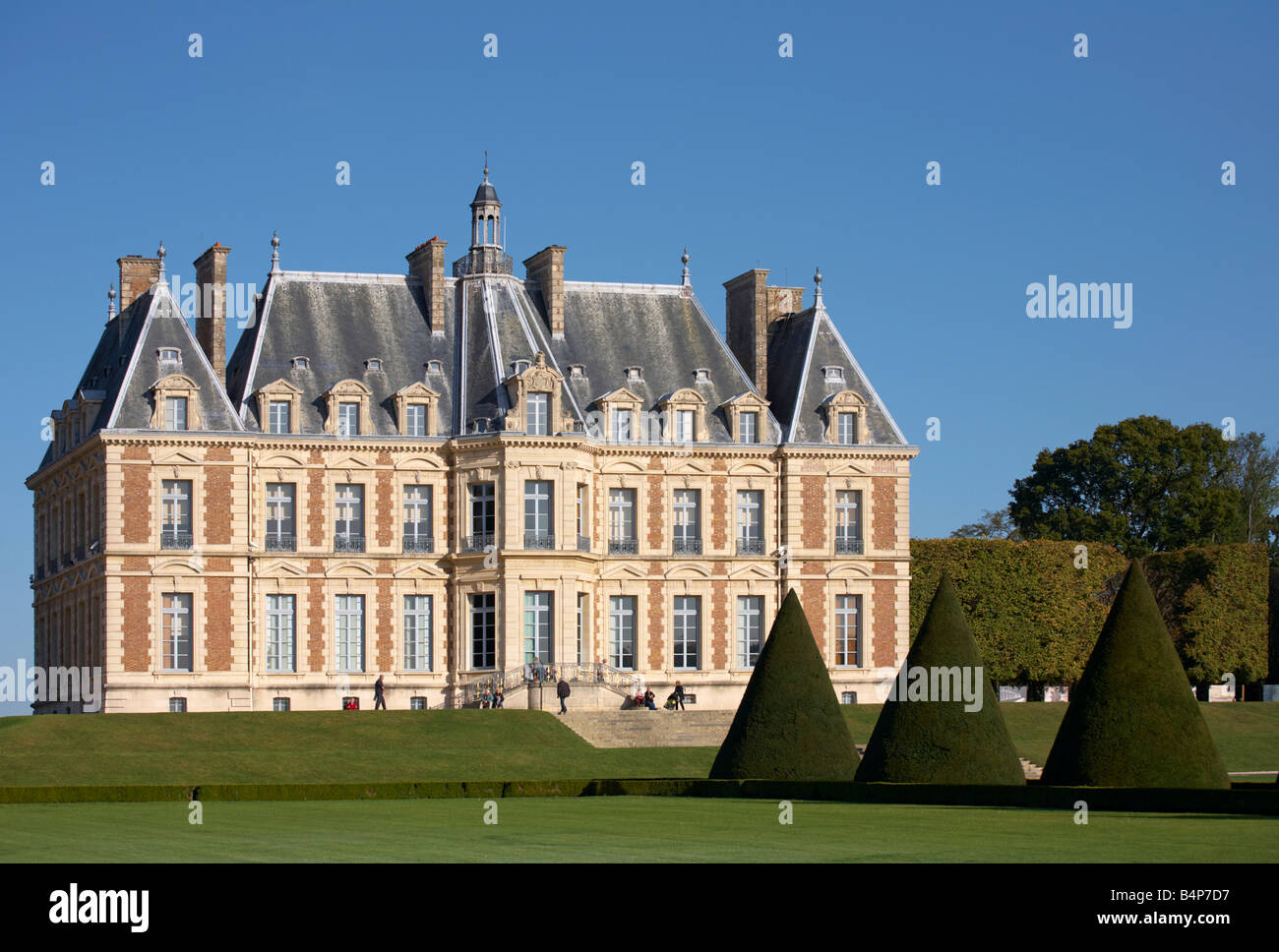 Le Chateau du Parc de Sceaux Hauts de Seine France Stock Photo