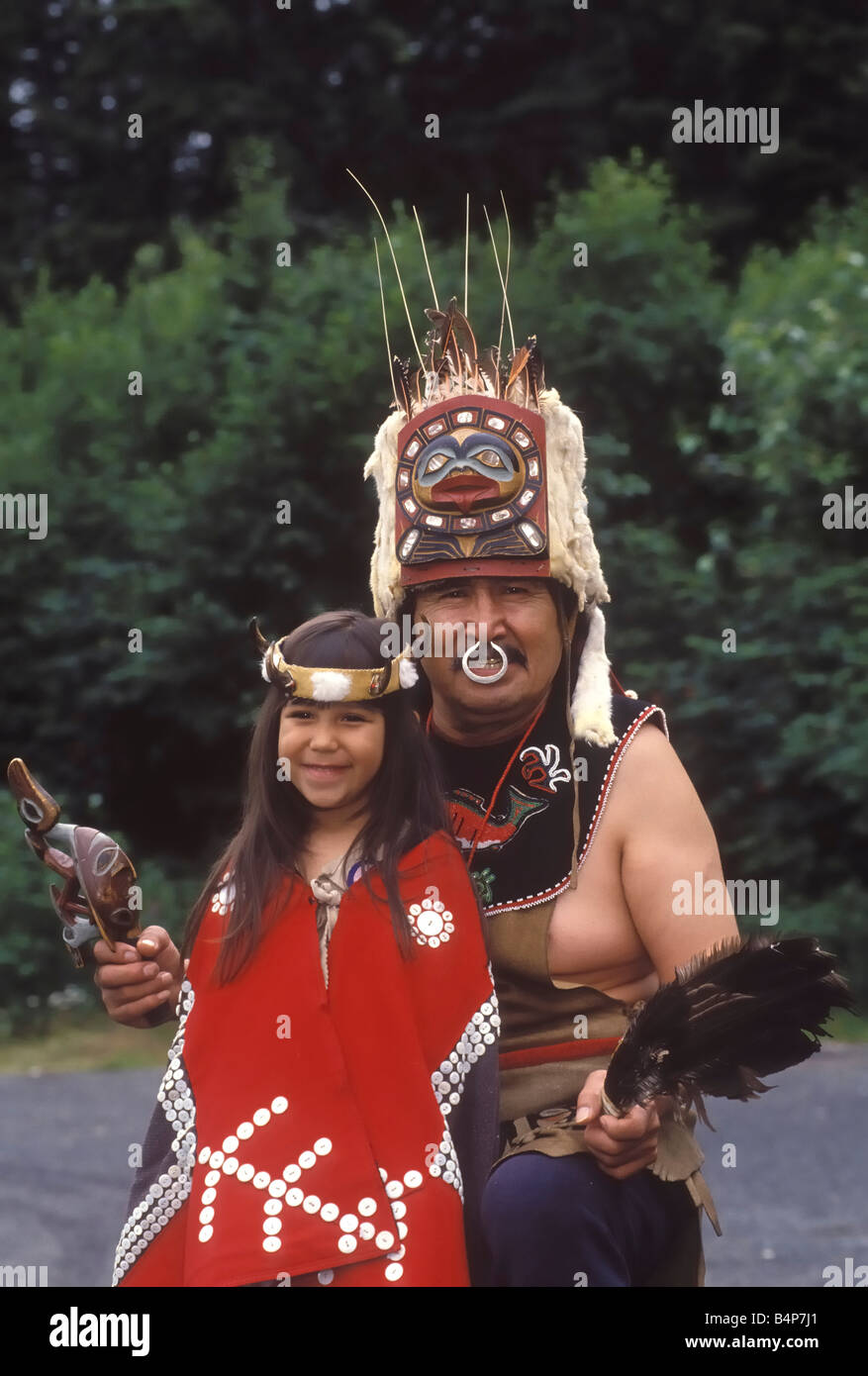 Ceremonial dress tlingit hires stock photography and images Alamy