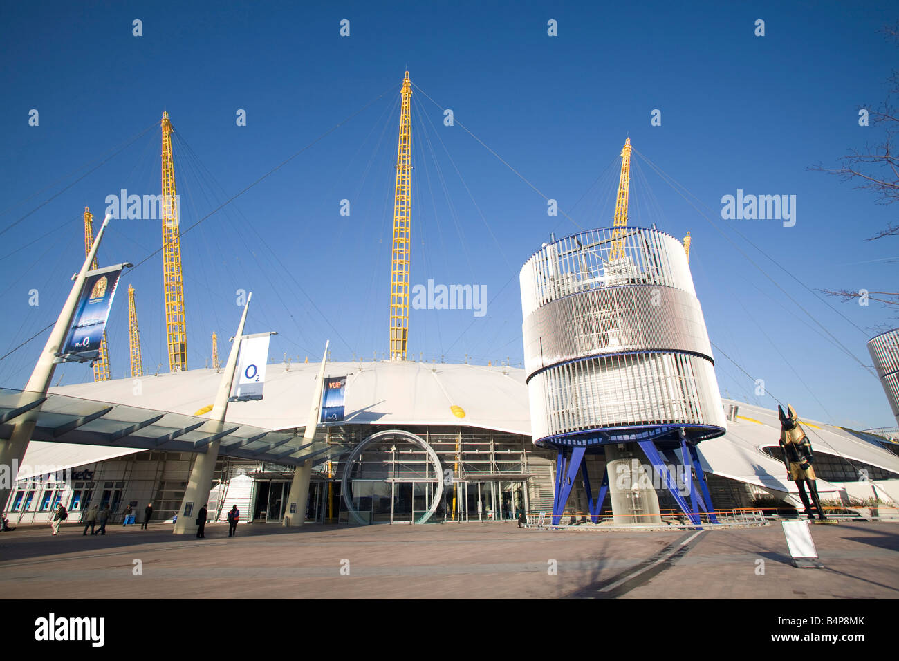 Entrance o2 millennium dome hi-res stock photography and images - Alamy