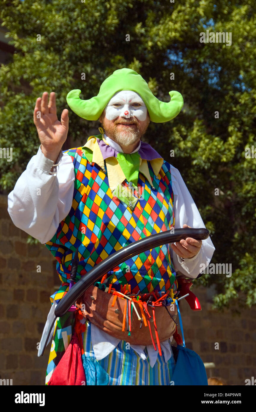 Clown stilts hi-res stock photography and images - Alamy