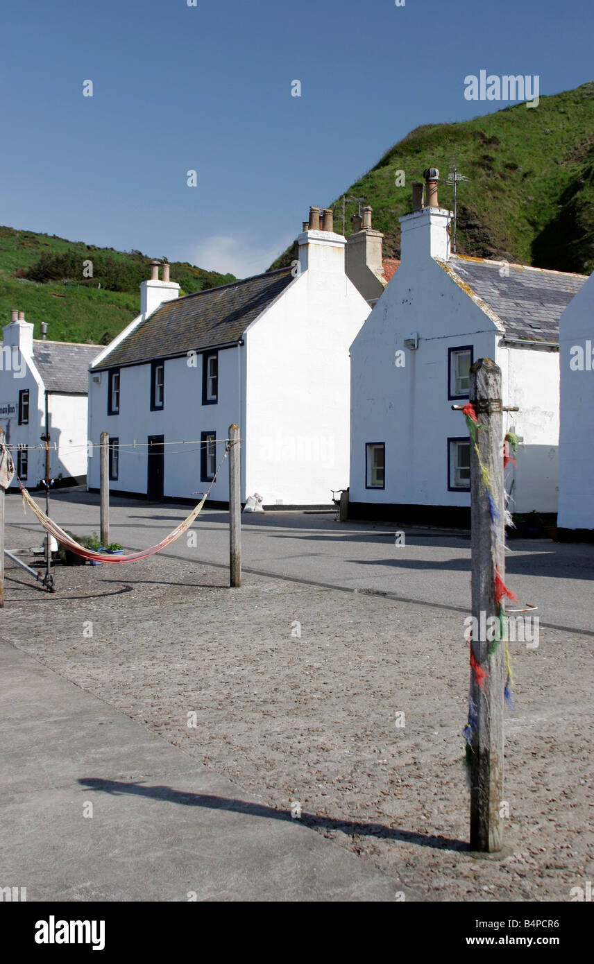 The small Scottish village of Pennan on the North coast of Scotland in
