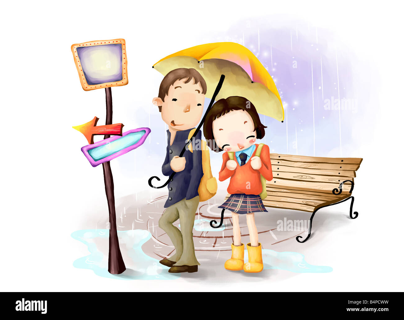 Girl and boy holding umbrella hi-res stock photography and images - Page 6 - Alamy Girl and boy holding umbrella hi-res stock photography and images - Page 6 - Alamy