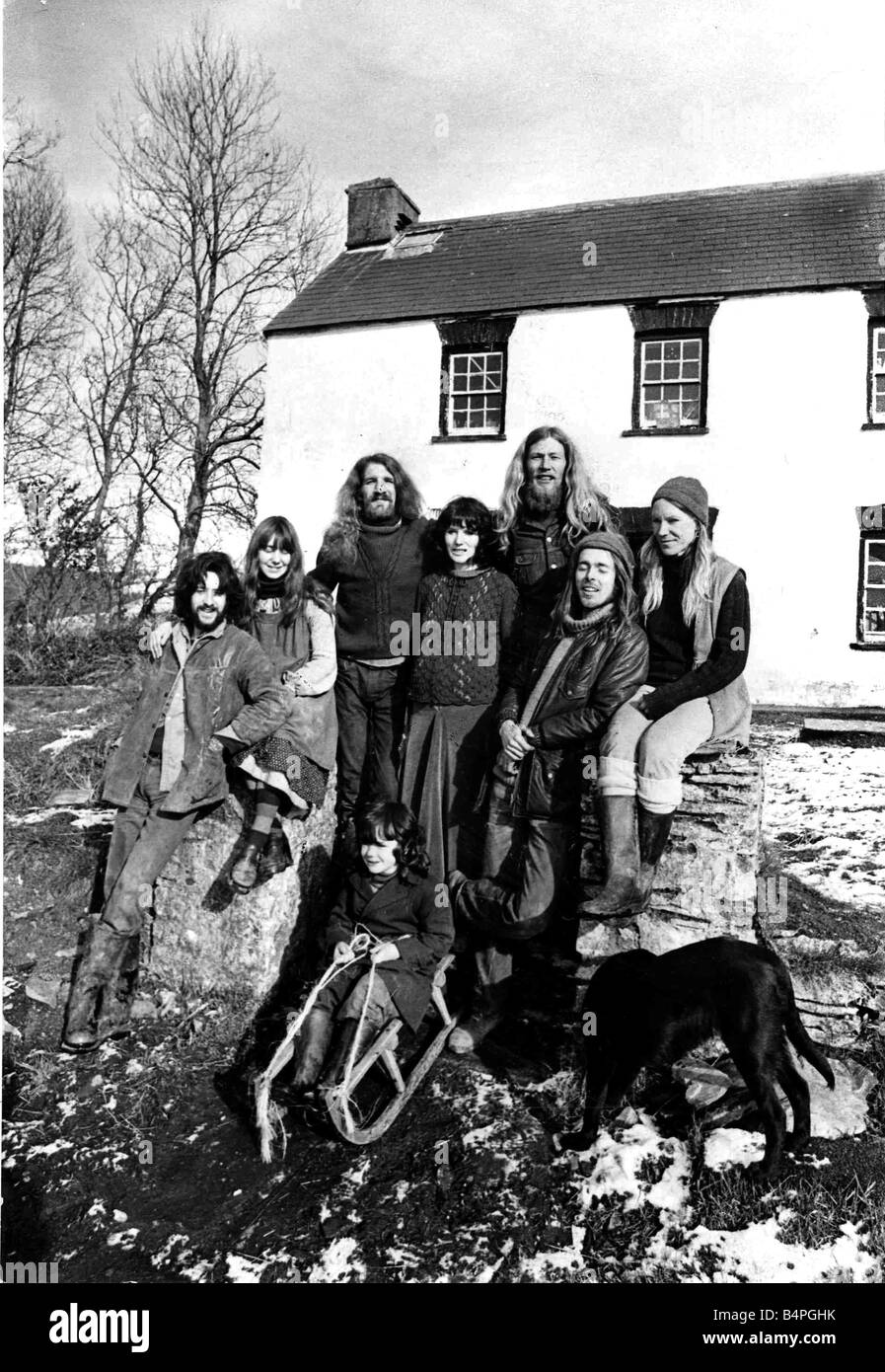 1970s hippies hi-res stock photography and images - Alamy