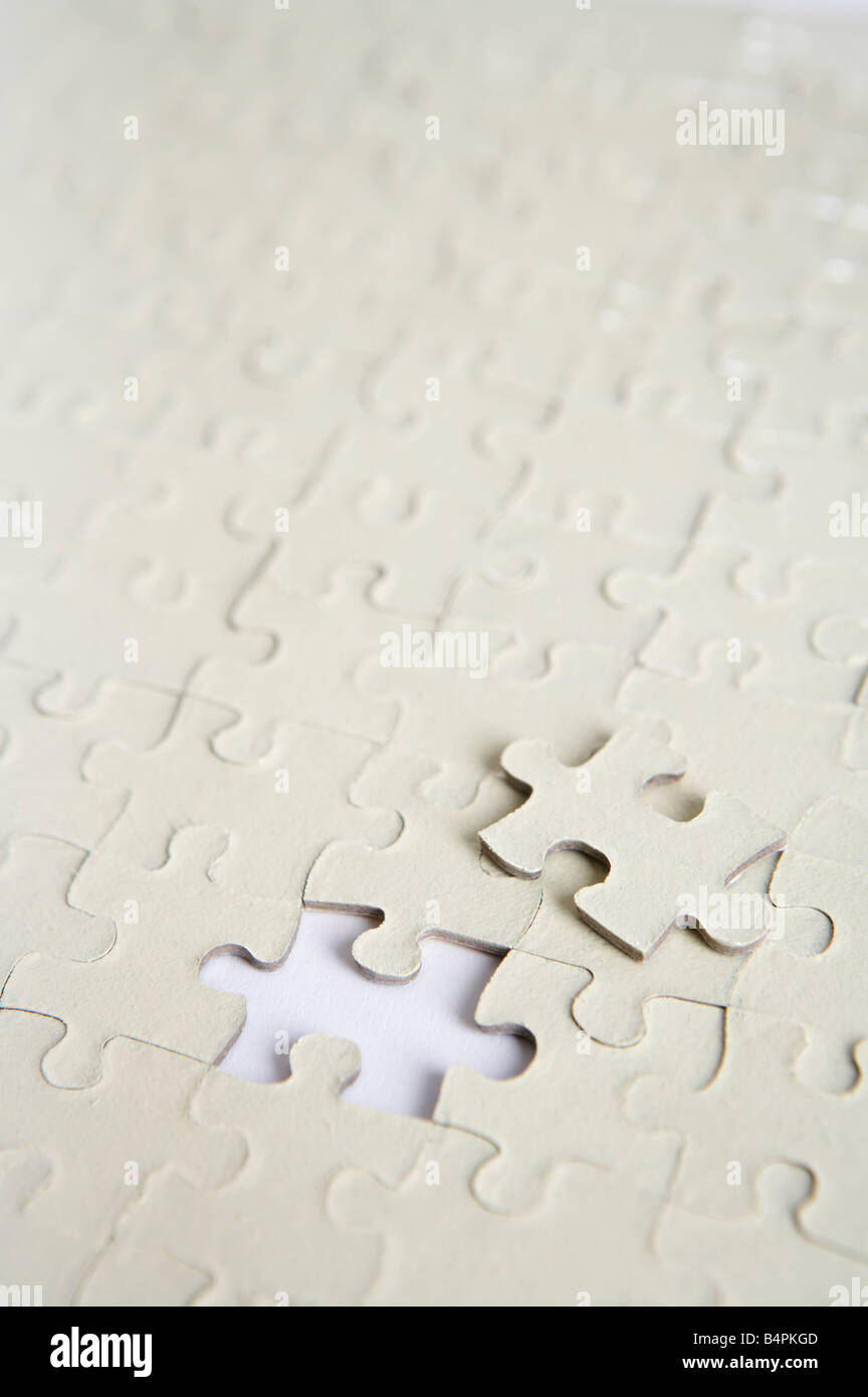 Unfinished jigsaw hi-res stock photography and images - Page 12 - Alamy